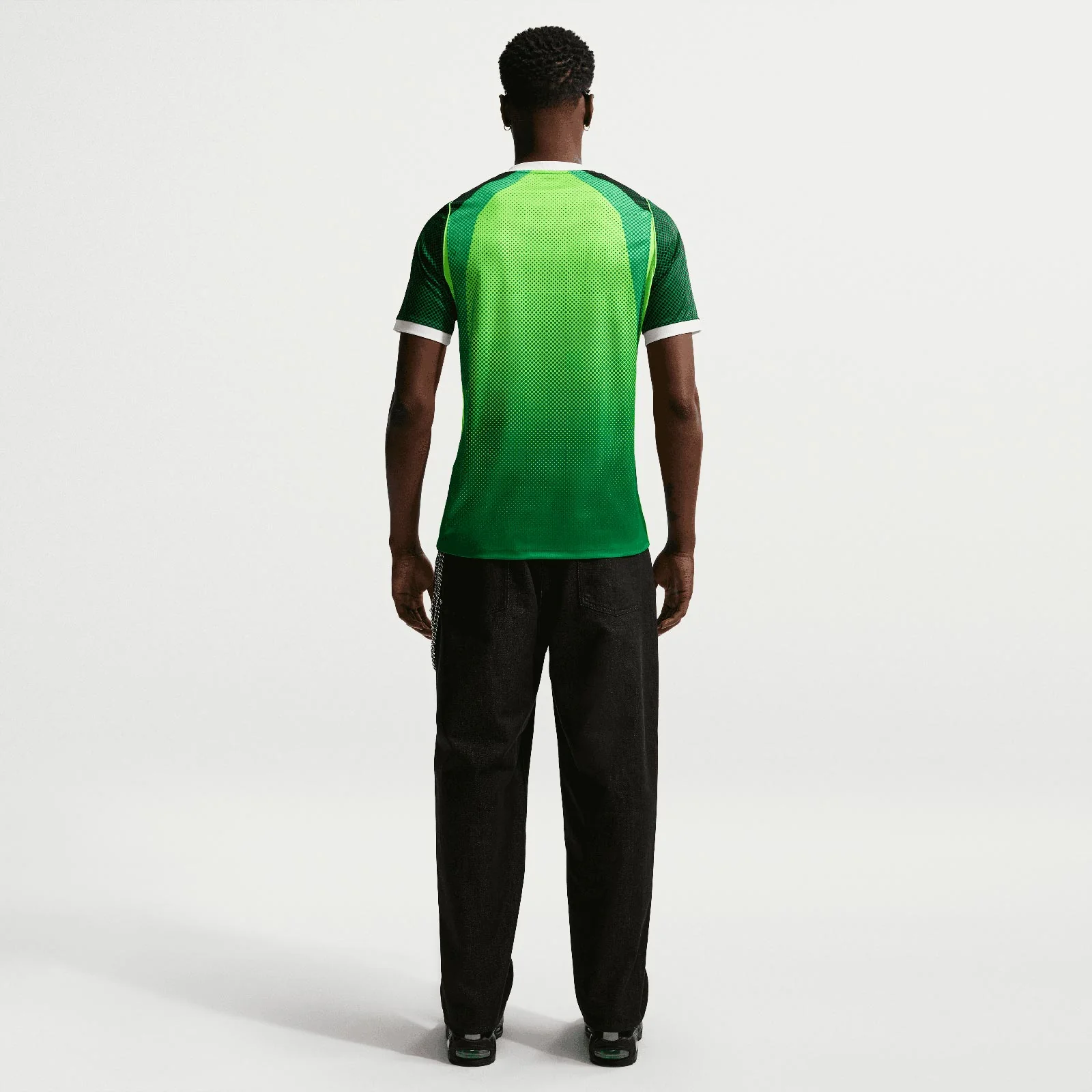 Nike Mens Nigeria World Cup 2026 Stadium Home Dri-FIT Soccer Short-Sleeve Jersey - Image 8
