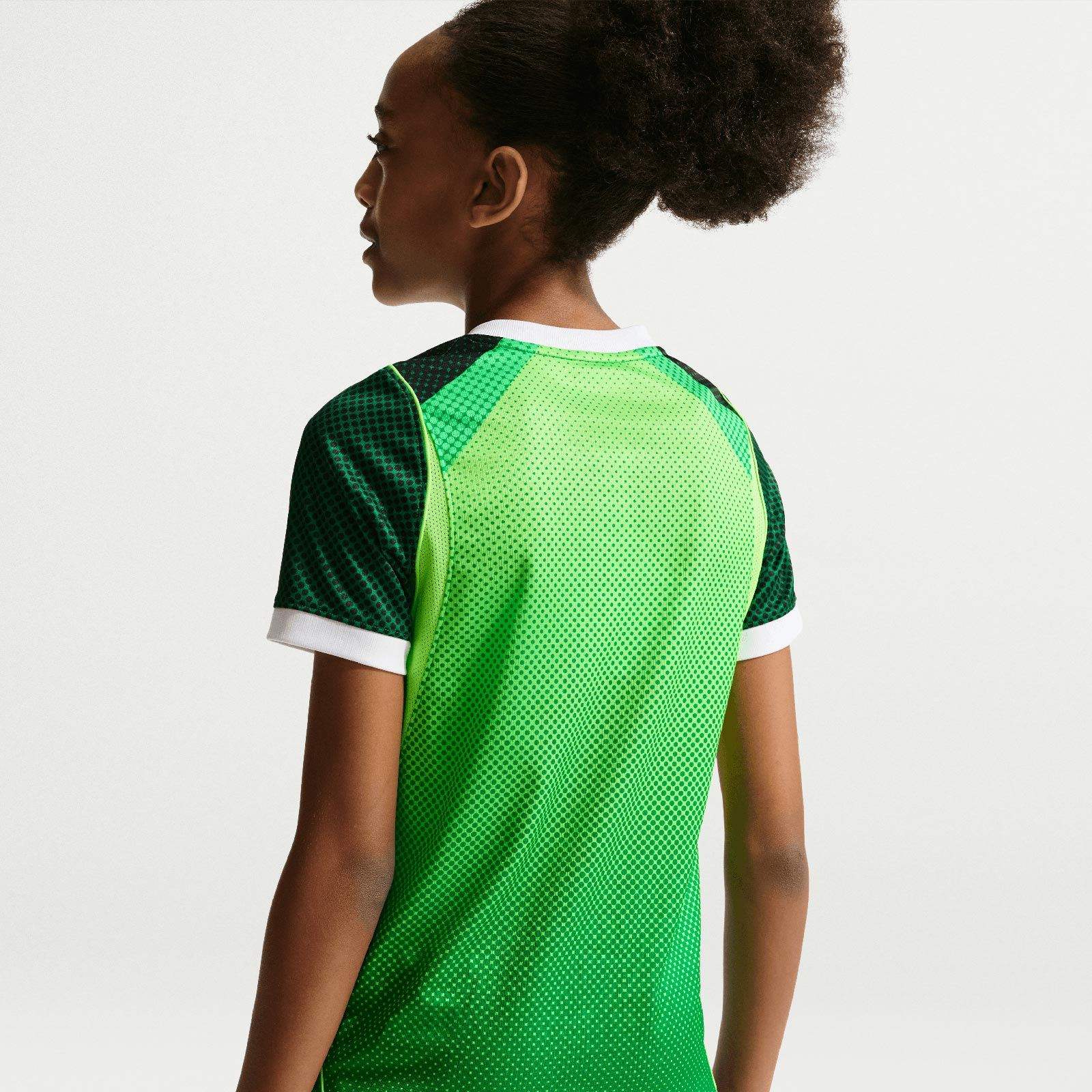 Nike Kids Nigeria World Cup 2026 Stadium Home Dri-FIT Soccer Short-Sleeve Jersey - Image 6
