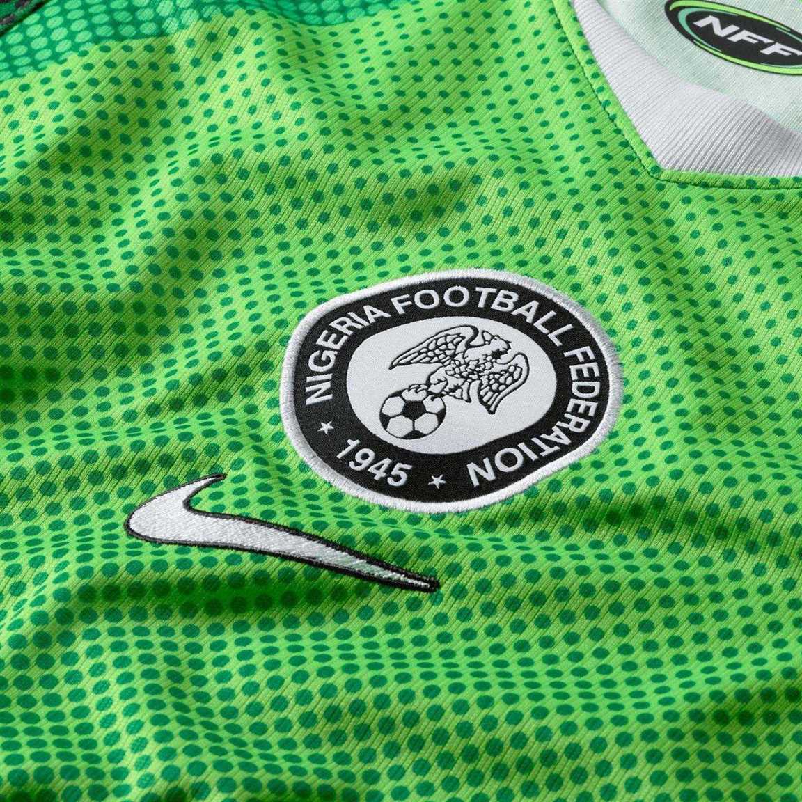 Nike Kids Nigeria World Cup 2026 Stadium Home Dri-FIT Soccer Short-Sleeve Jersey - Image 7