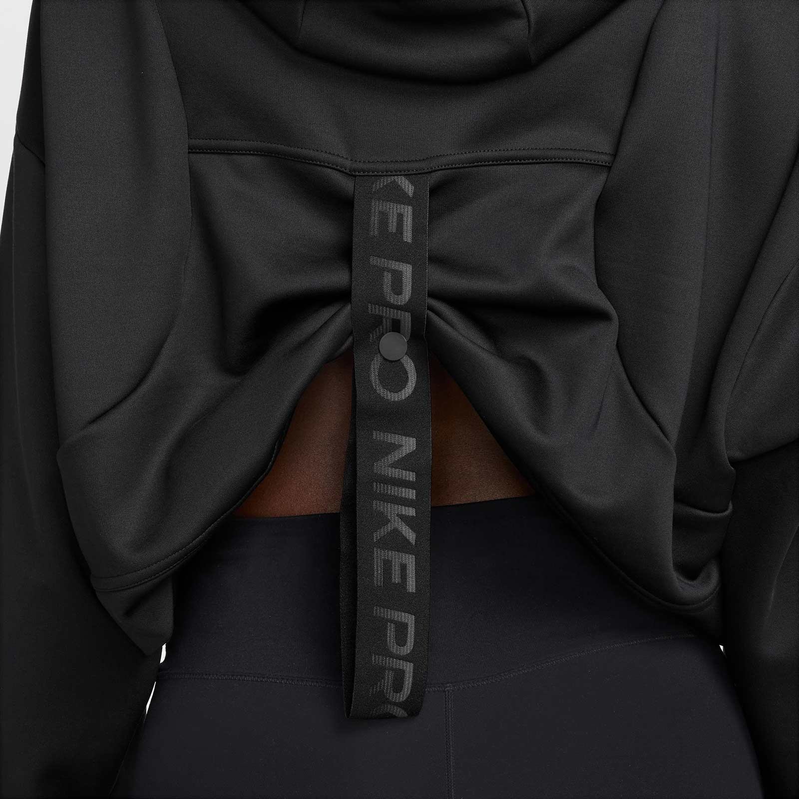 Nike Pro Womens Therma-FIT Fleece Hoodie - Image 3