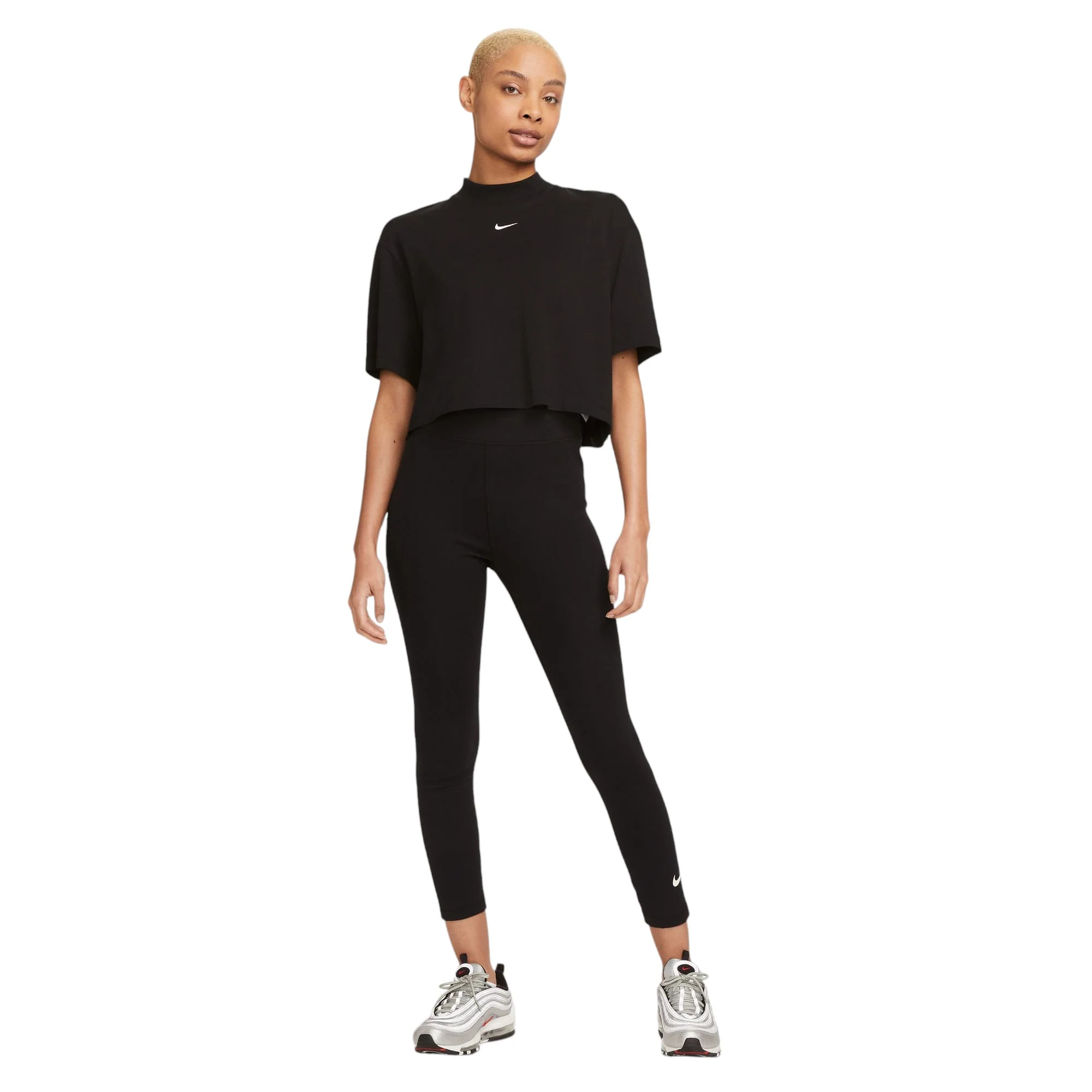 Nike Sportswear Classic Womens High-Waisted 7/8 Leggings - Image 4