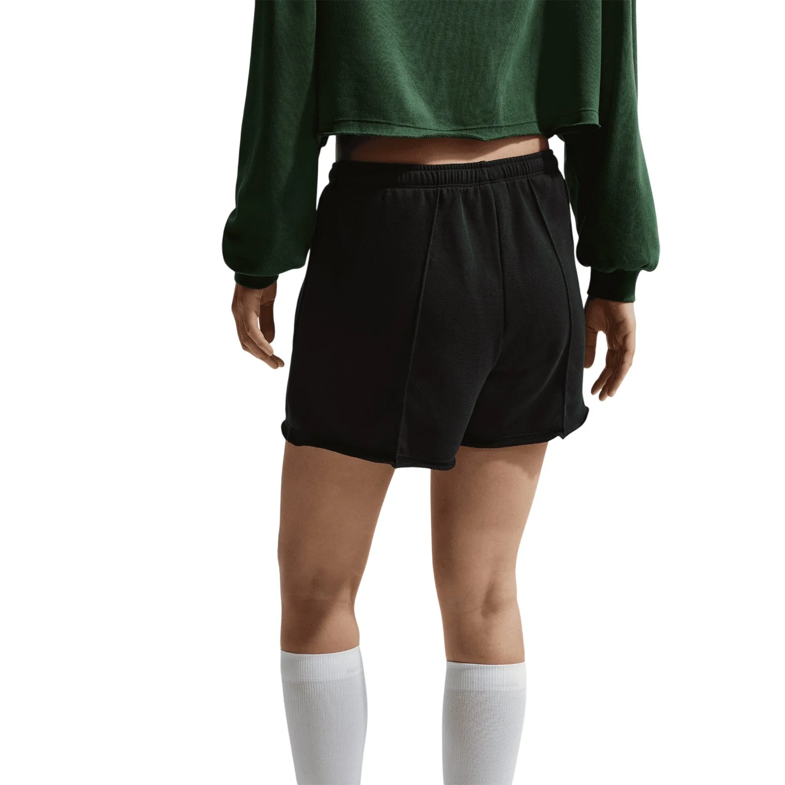 Nike Sportswear Chill Terry Womens Mid-Rise French Terry Shorts - Image 2