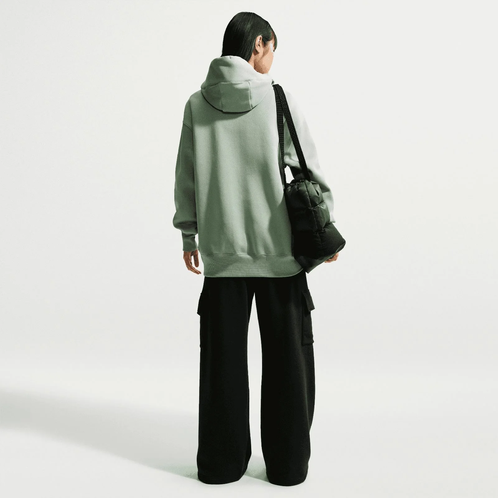 Nike Sportswear Phoenix Fleece Womens Oversized Graphic Hoodie - Image 7