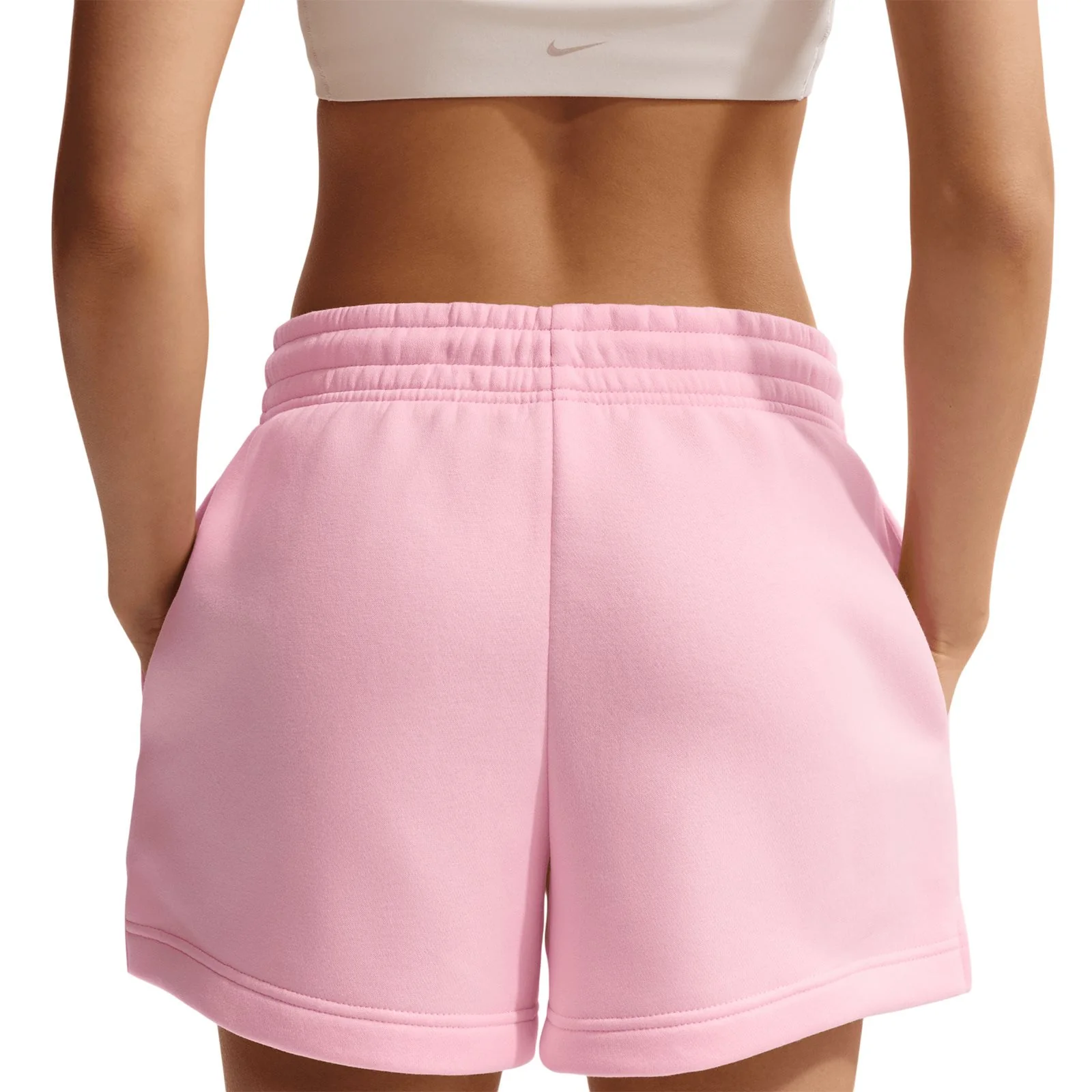Nike Sportswear Phoenix Fleece Womens Mid-Rise 4" Shorts - Image 2