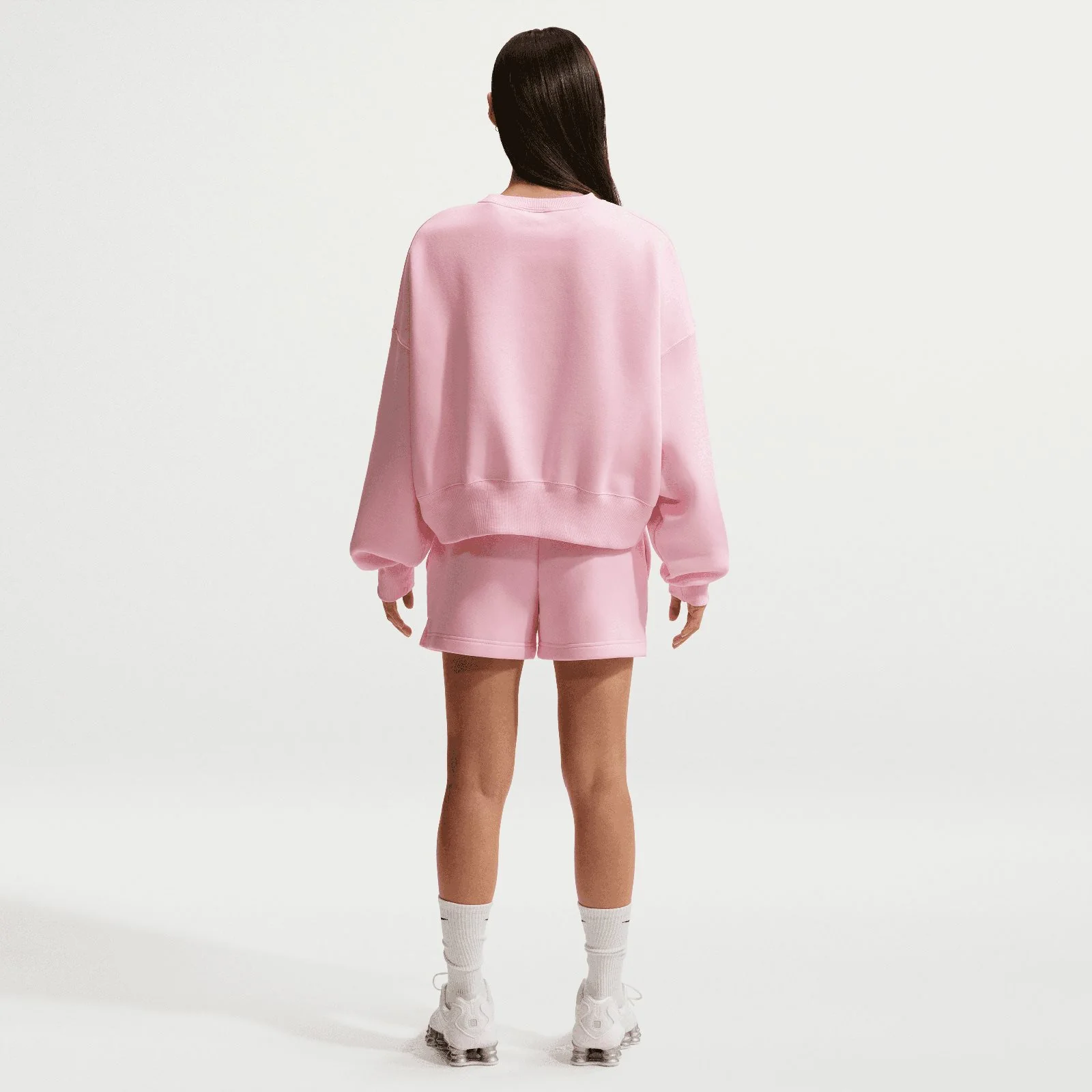 Nike Sportswear Phoenix Fleece Womens Mid-Rise 4" Shorts - Image 6
