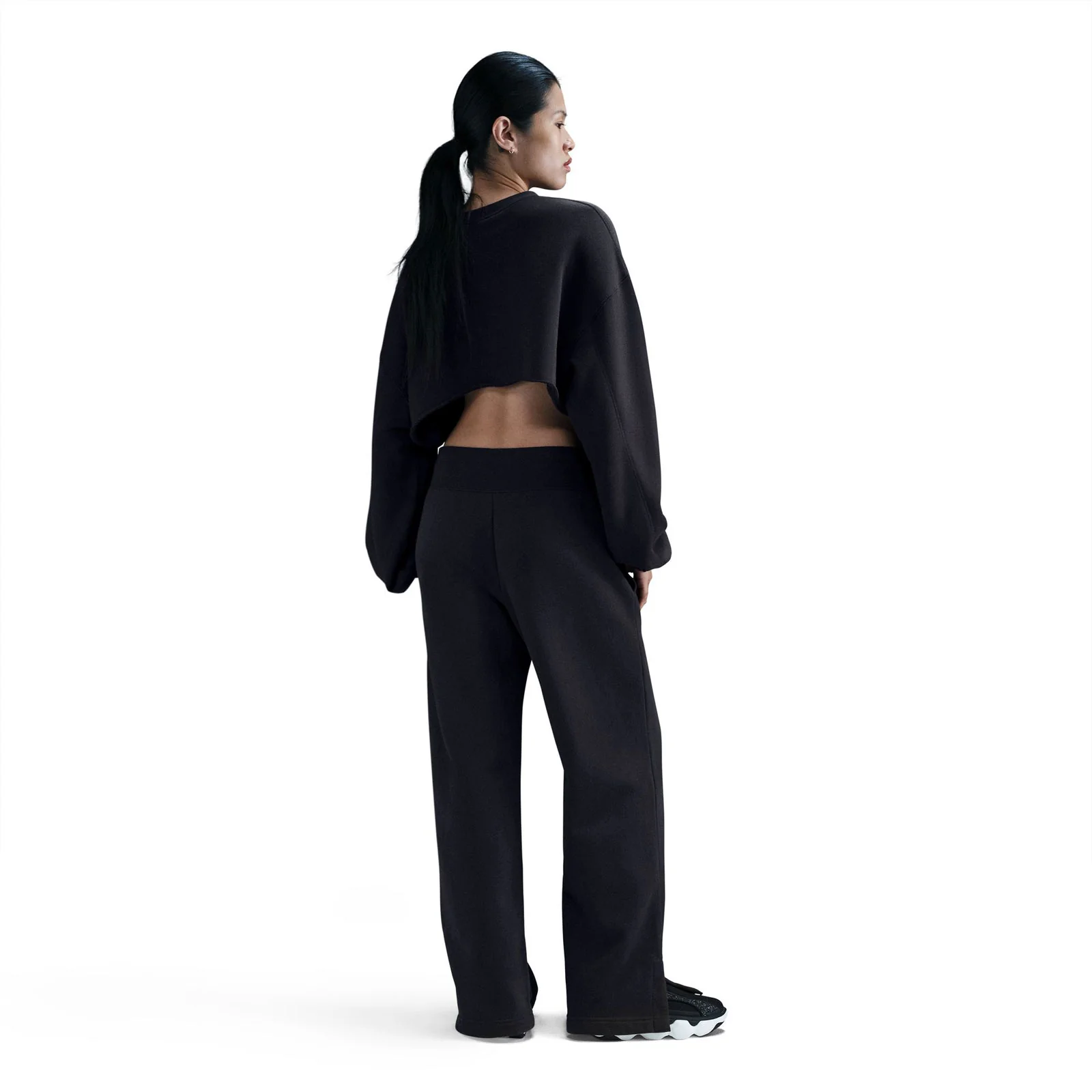 Nike Sportswear Phoenix Fleece Womens High-Waisted Wide-Leg Sweatpants - Image 3