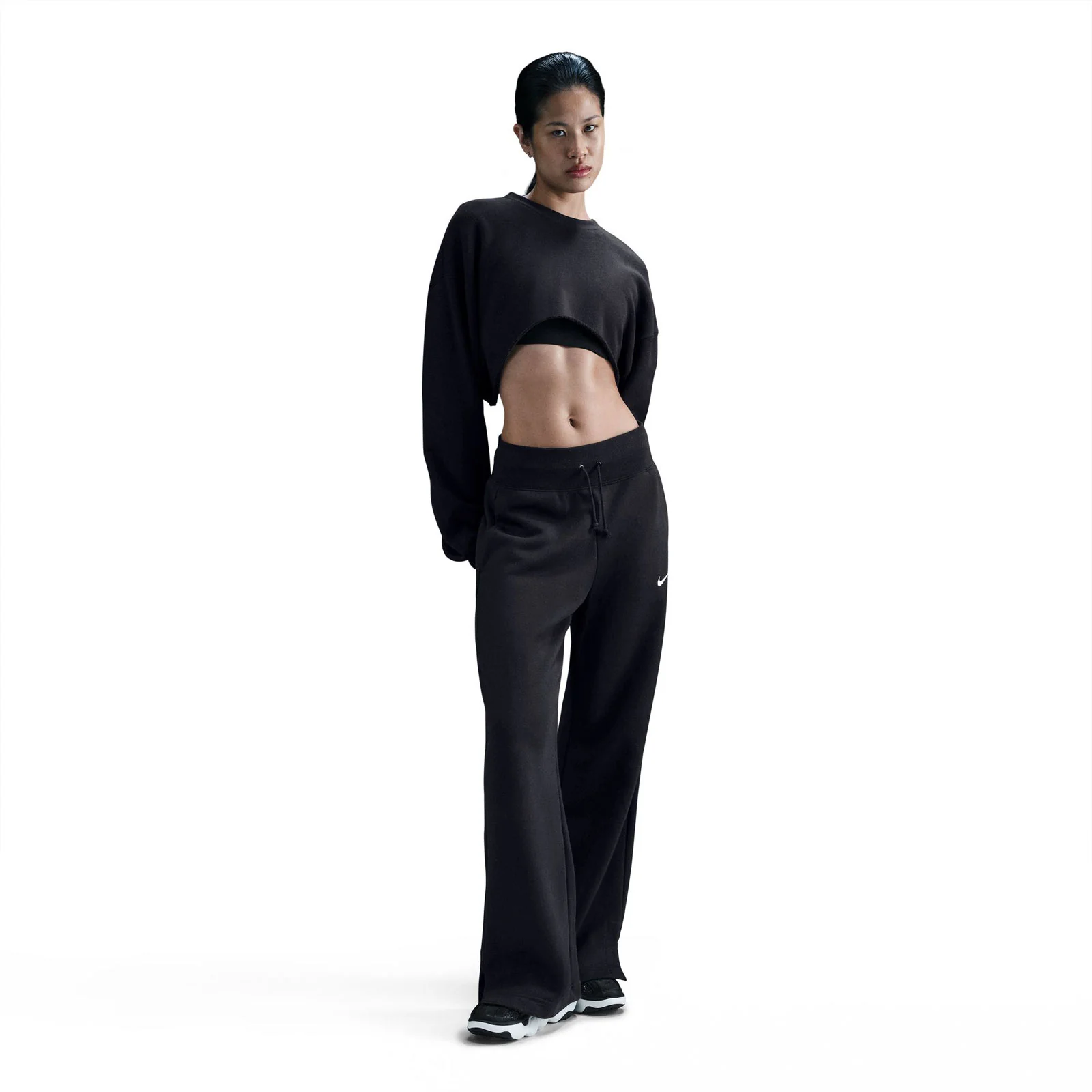 Nike Sportswear Phoenix Fleece Womens High-Waisted Wide-Leg Sweatpants - Image 4
