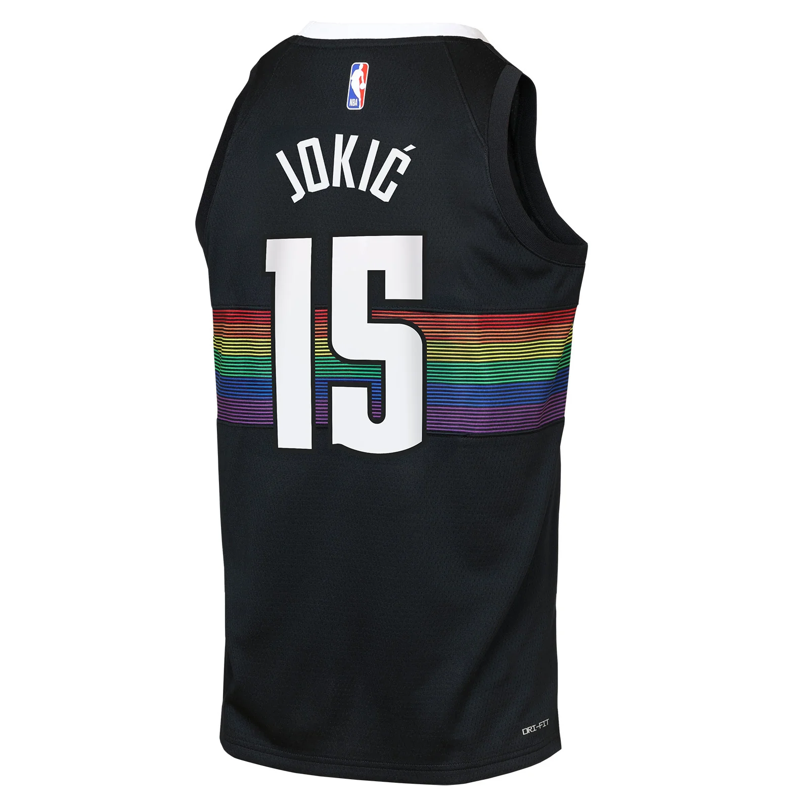 Nike Nuggets Jokic 15 Kids Swingman Jersey - Image 2