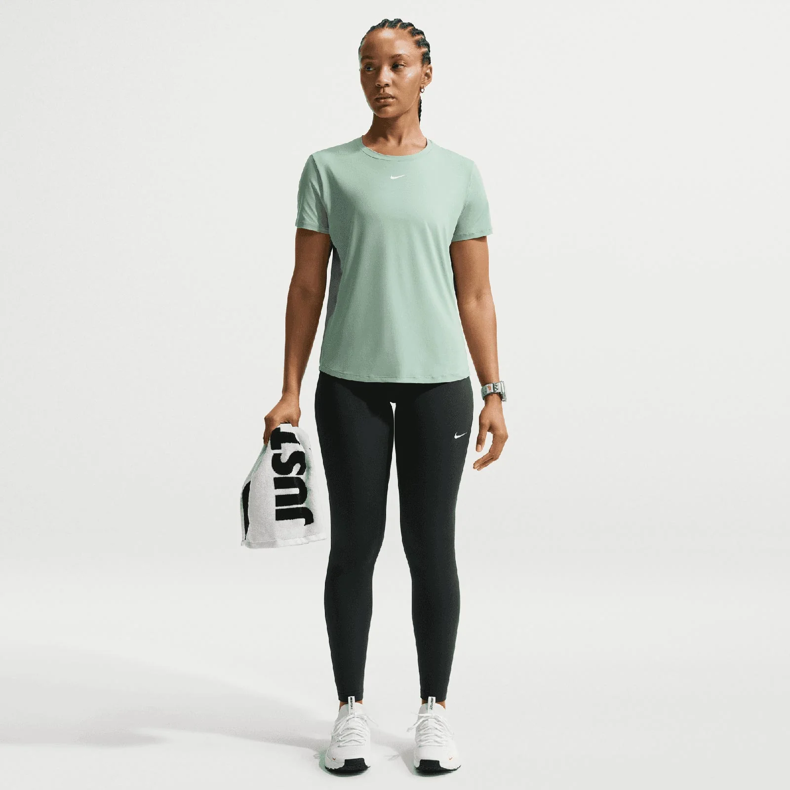Nike One Classic Womens Dri-FIT Short-Sleeve Top - Image 6