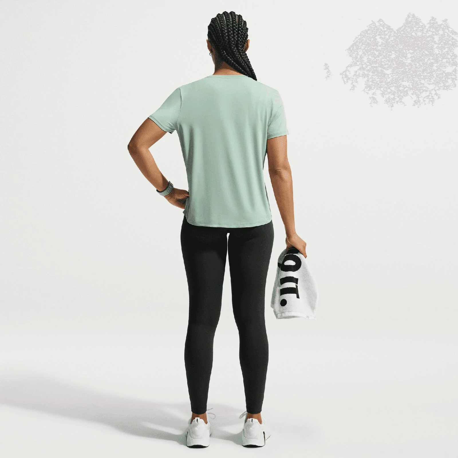 Nike One Classic Womens Dri-FIT Short-Sleeve Top - Image 7