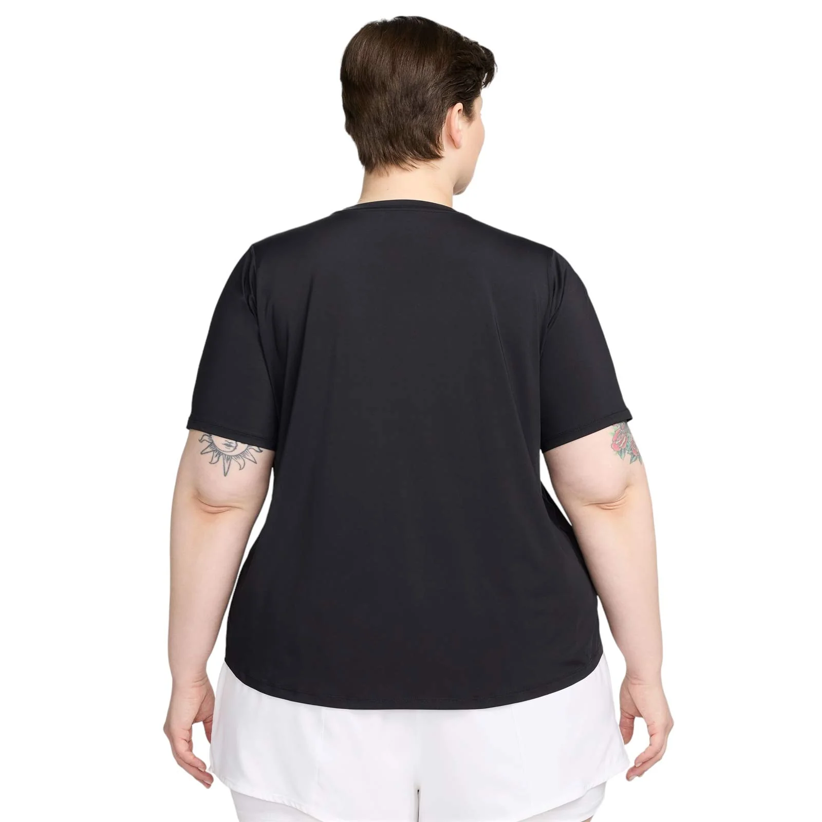 Nike One Classic Womens Dri-FIT Short-Sleeve Top (Plus Size) - Image 2