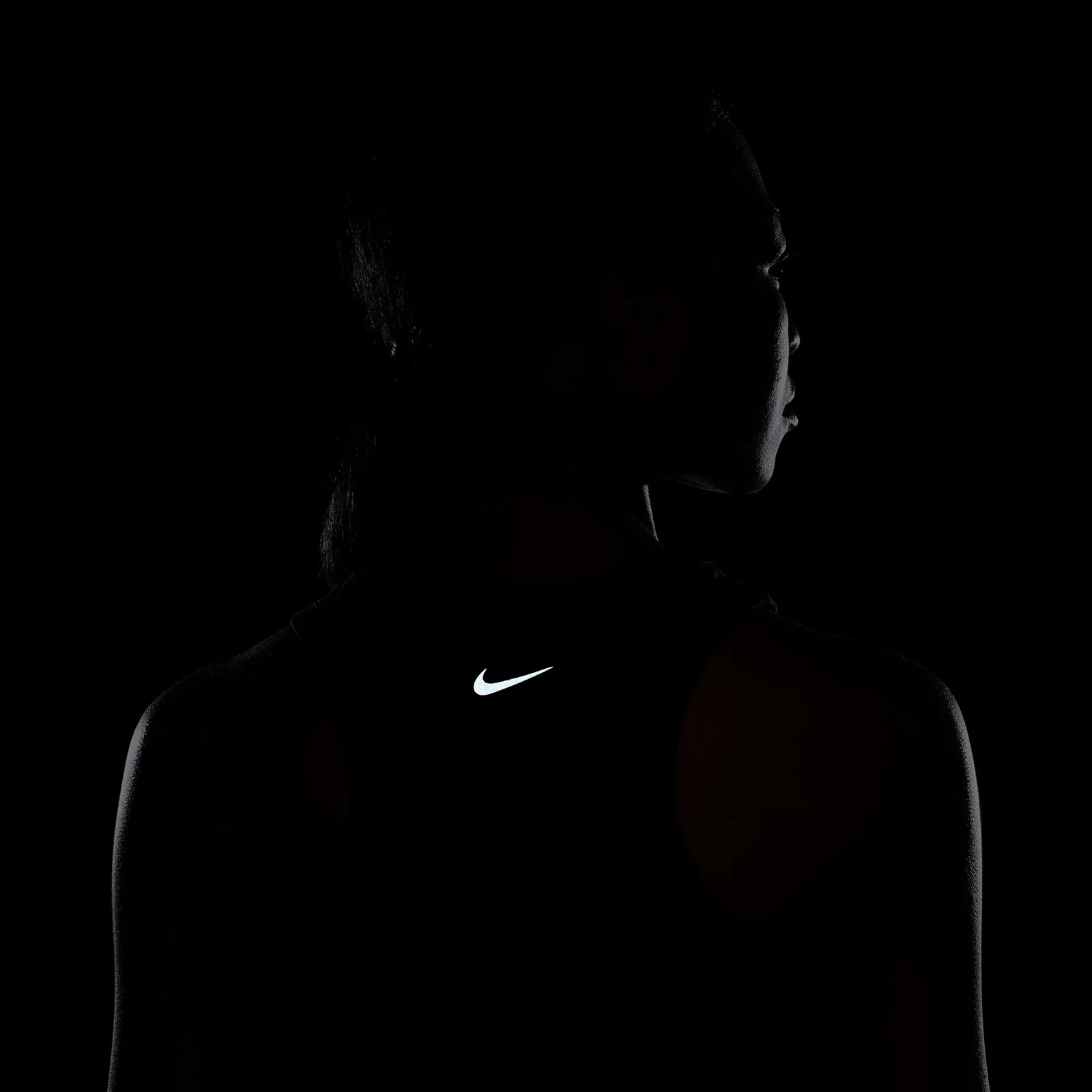 Nike One Fitted Womens Dri-FIT Cropped Tank Top - Image 6