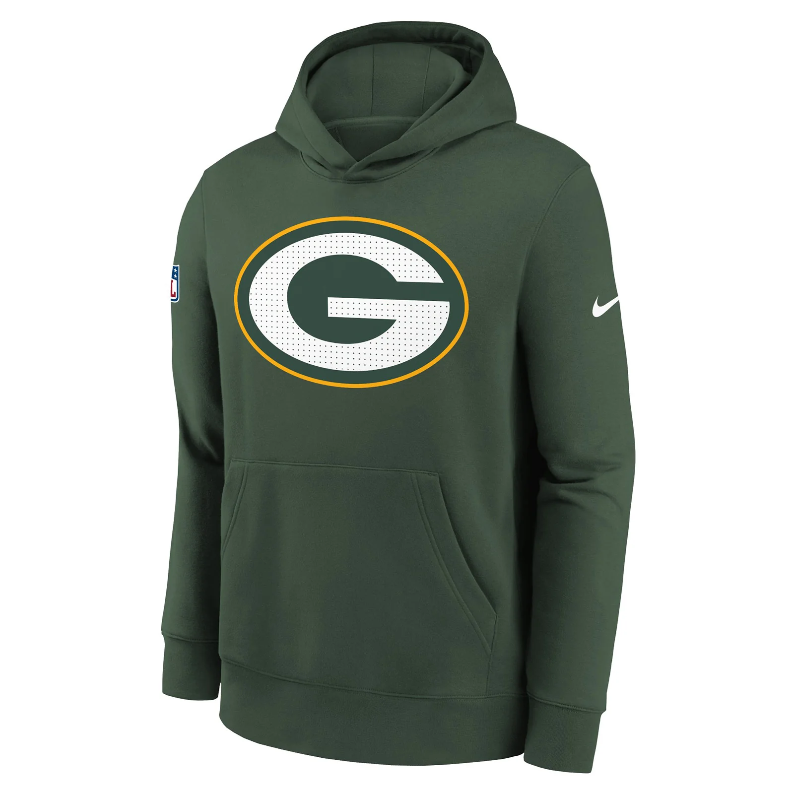 Nike Packers Fleece Kids Hoodie - Green