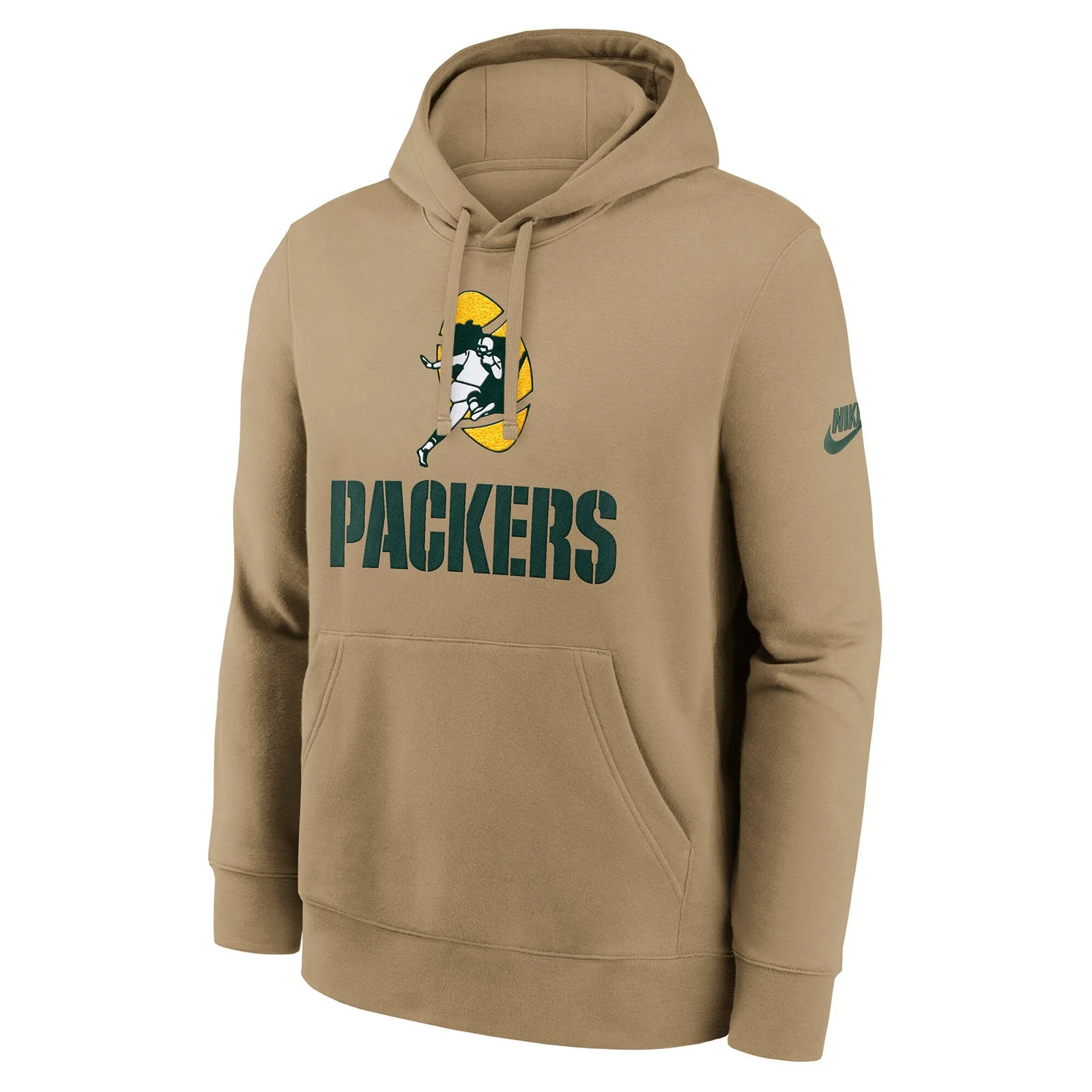 Nike NFL Packers Rewind Club Logo Hoodie