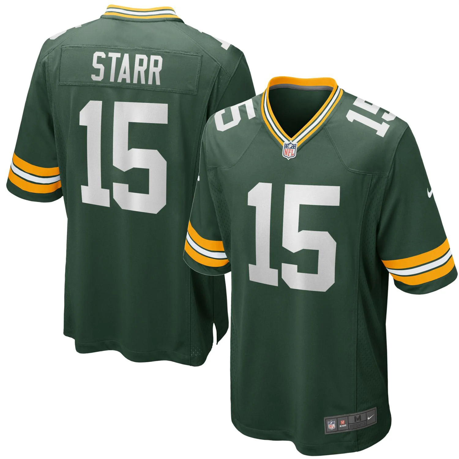 Nike NFL Packers Starr 15 Home Jersey - Image 3