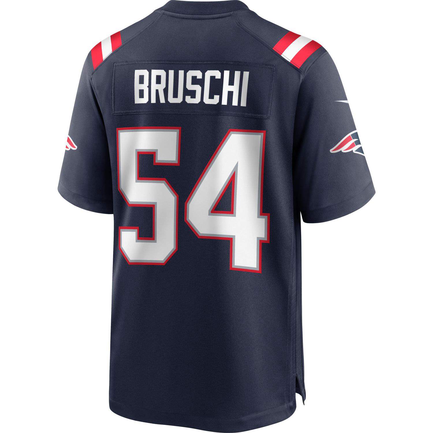 Nike NFL Patriots Bruschi 54 Home Game Jersey - Image 2
