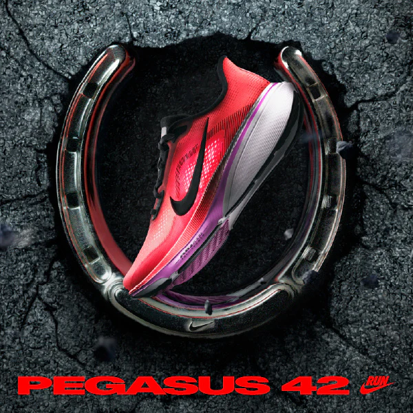 Nike Pegasus 42 Womens Road Running Shoes - Image 9