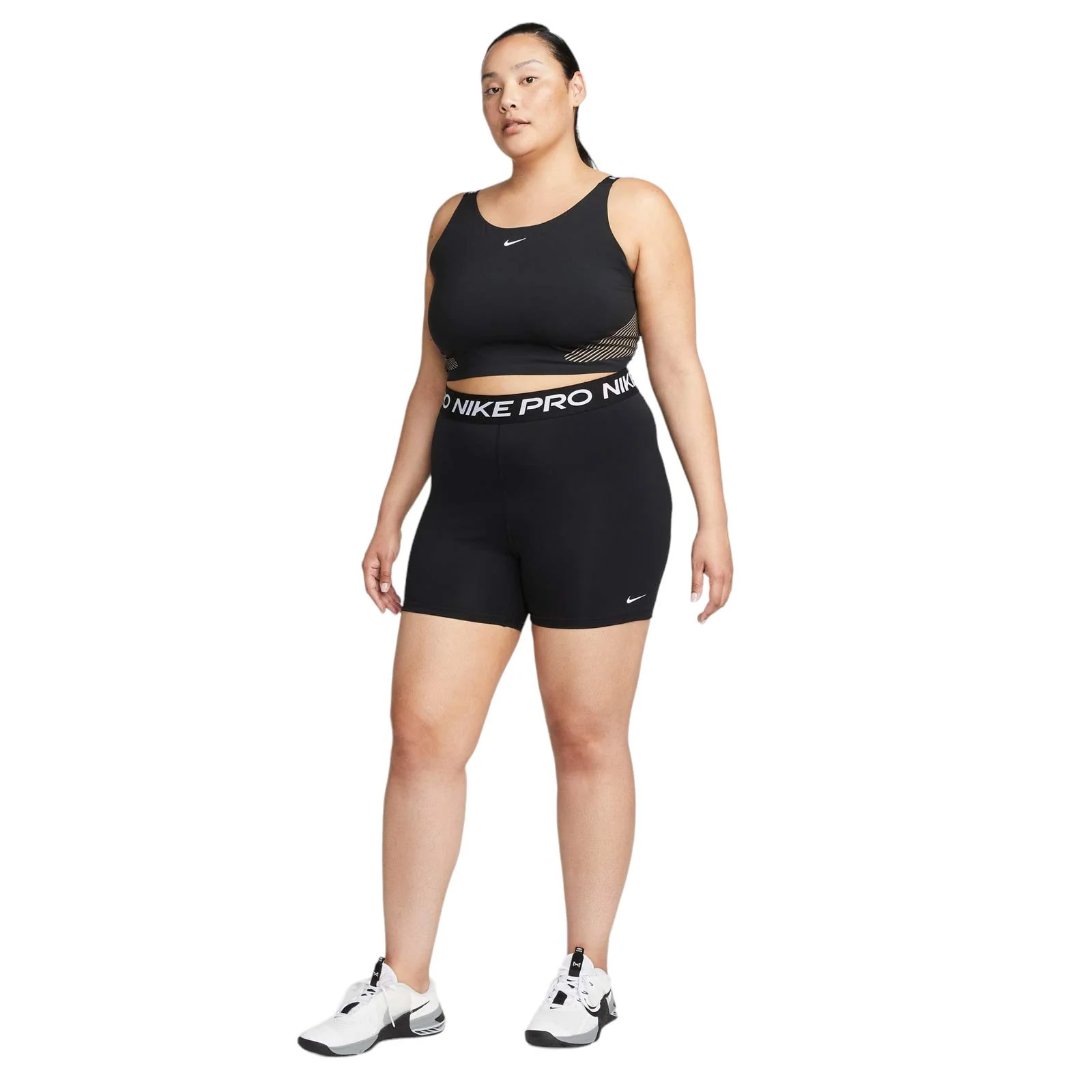 Nike Pro 365 5" Womens Shorts - Plus Size - Image 5