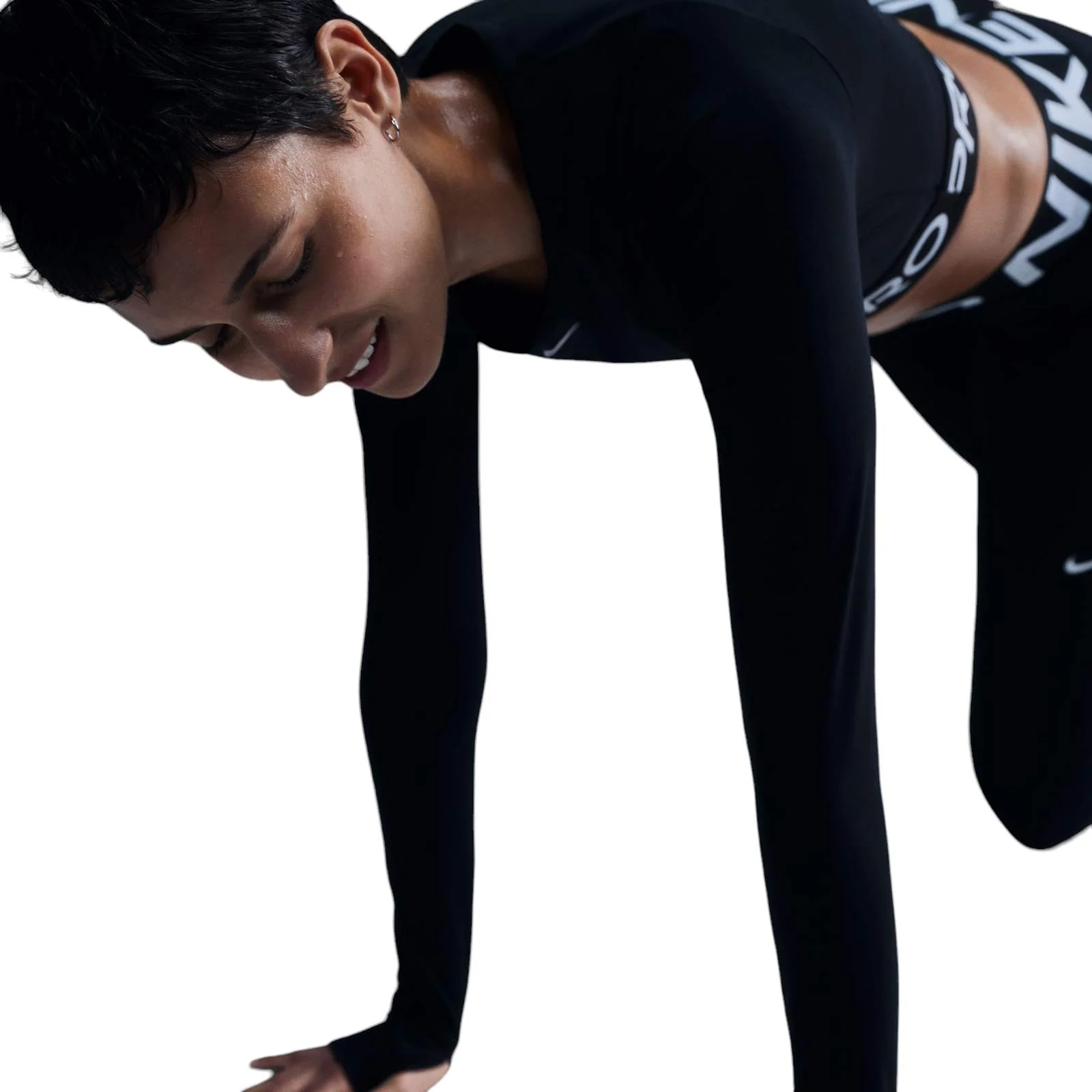 Nike Pro 365 Long Sleeve Womens Top - Image 5