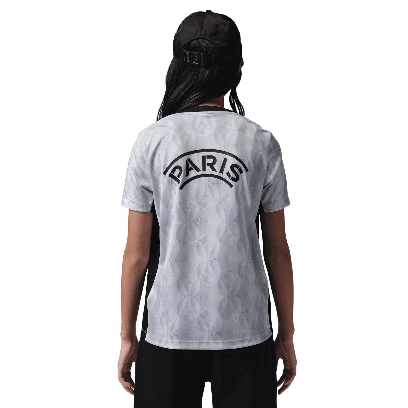 Nike Jordan Paris Saint-Germain Academy Pro Night Edition Kids Dri-FIT Soccer Short-Sleeve Pre-Match Top - Image 2