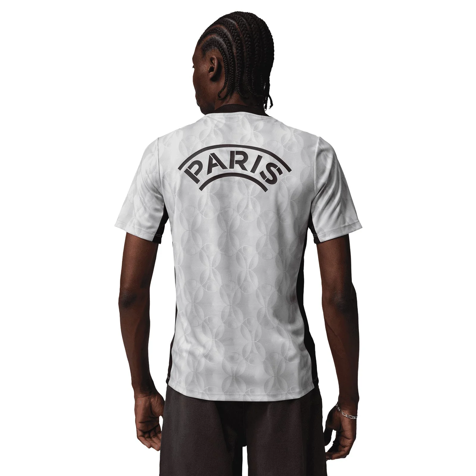 Nike Jordan Paris Saint-Germain Academy Pro Night Edition Mens Dri-FIT Soccer Short-Sleeve Pre-Match Top - Image 2