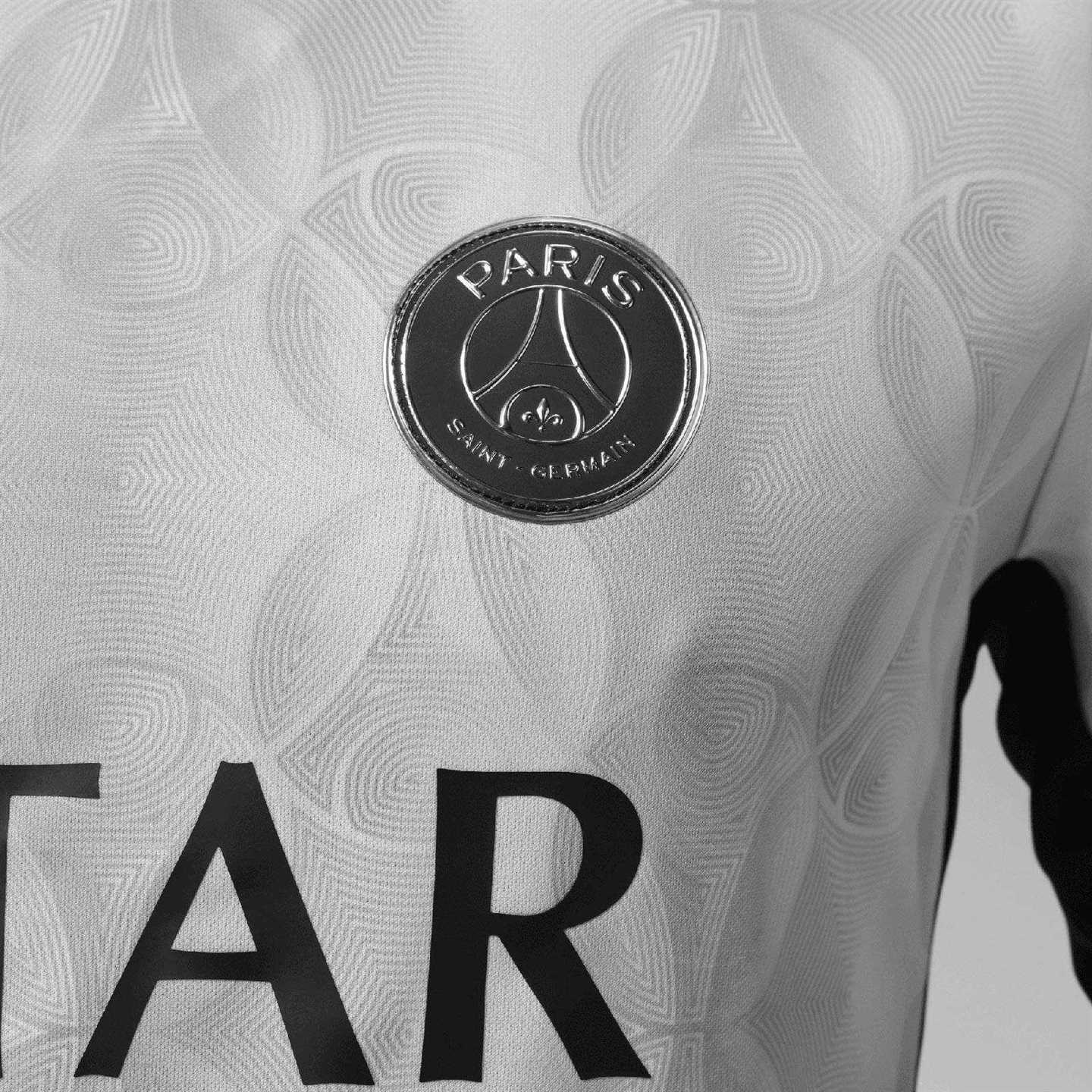 Nike Jordan Paris Saint-Germain Academy Pro Night Edition Mens Dri-FIT Soccer Short-Sleeve Pre-Match Top - Image 5