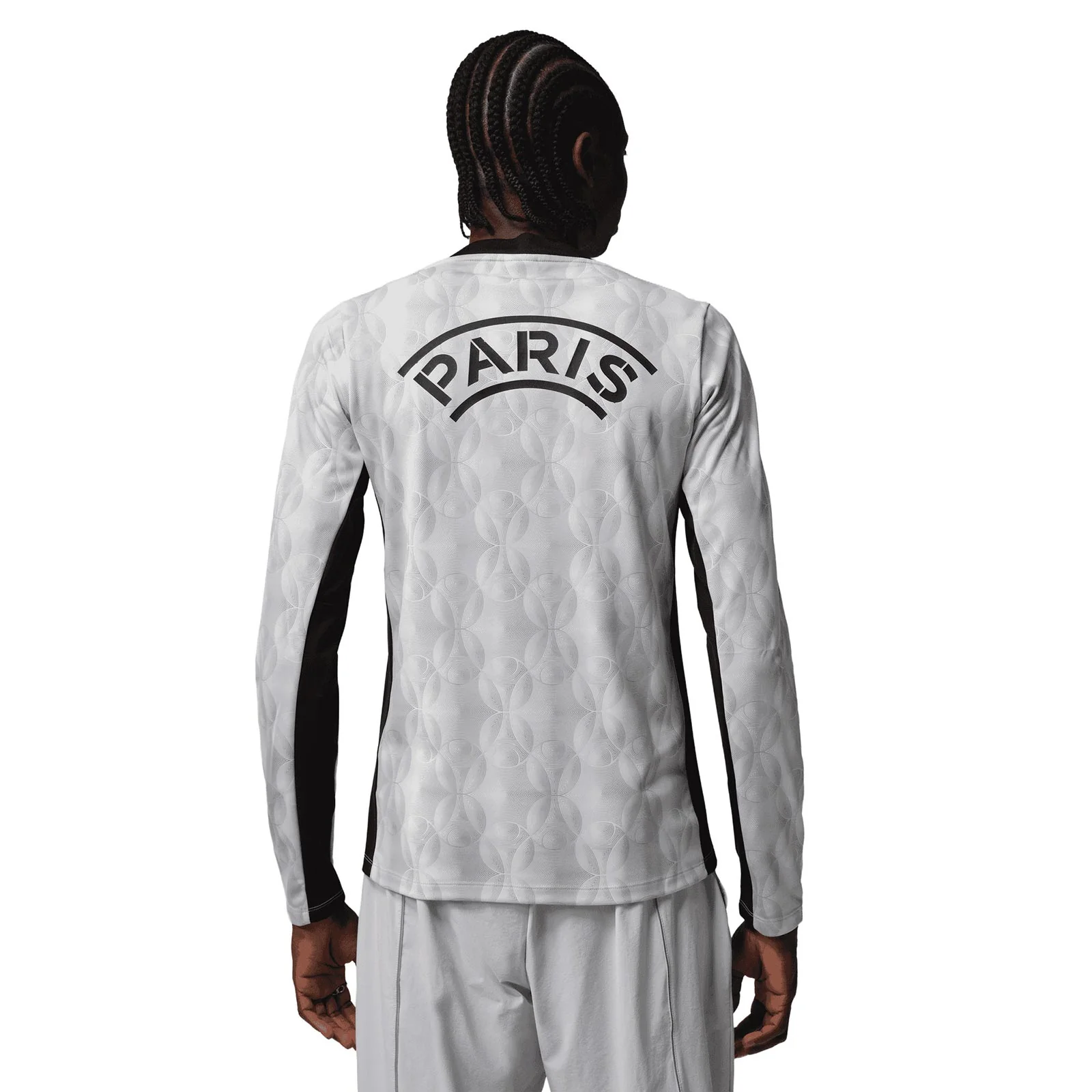 Nike Jordan Paris Saint-Germain Academy Pro Night Edition Mens Dri-FIT Soccer Long-Sleeve Pre-Match Top - Image 2
