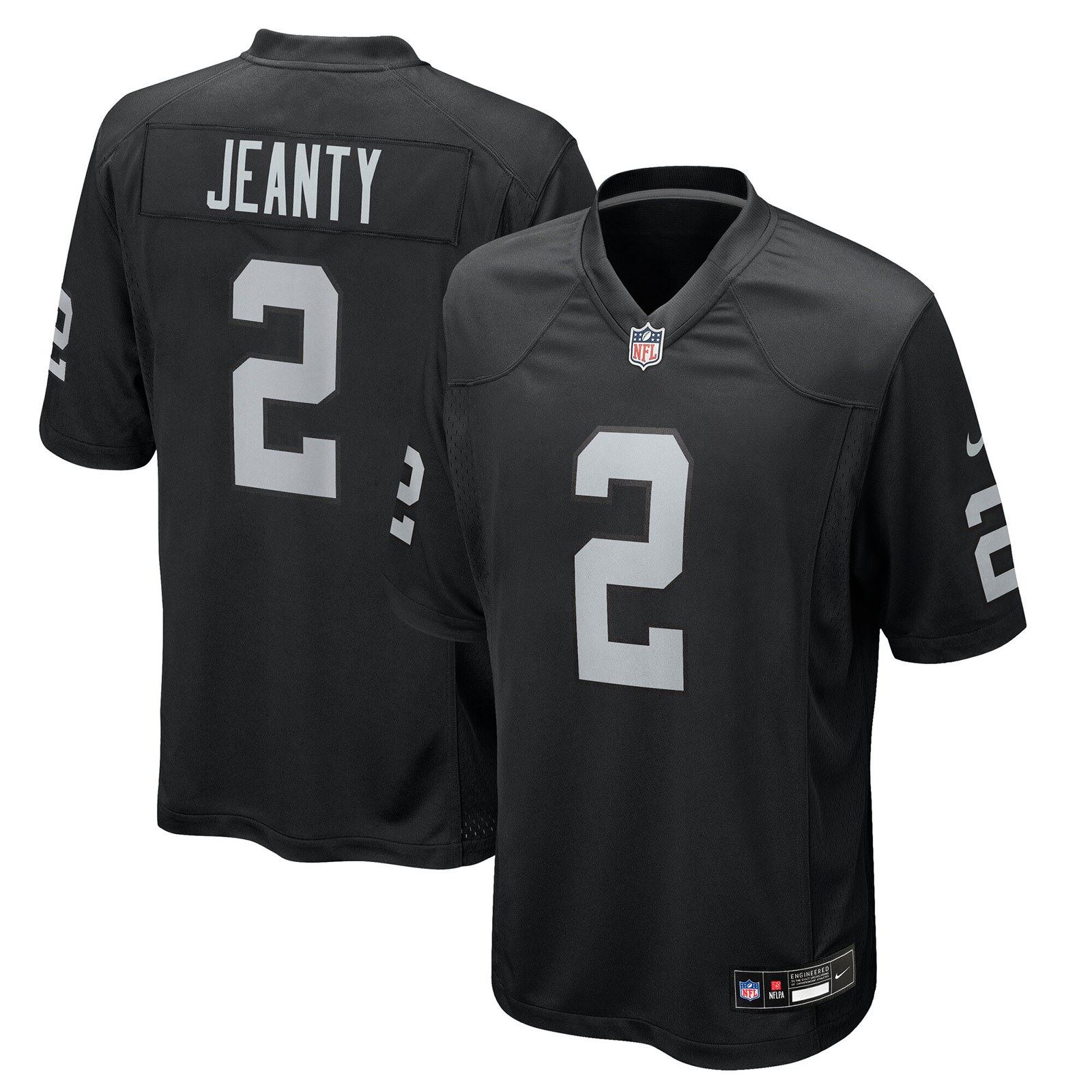 Nike Raiders Jeanty Home Game Team Jersey - Image 3