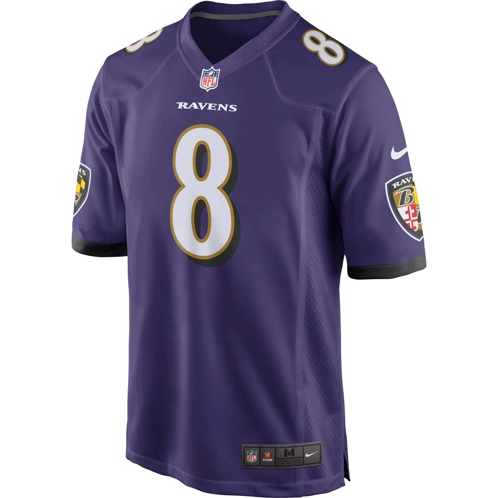 Nike Ravens Jackson 8 Home Jersey