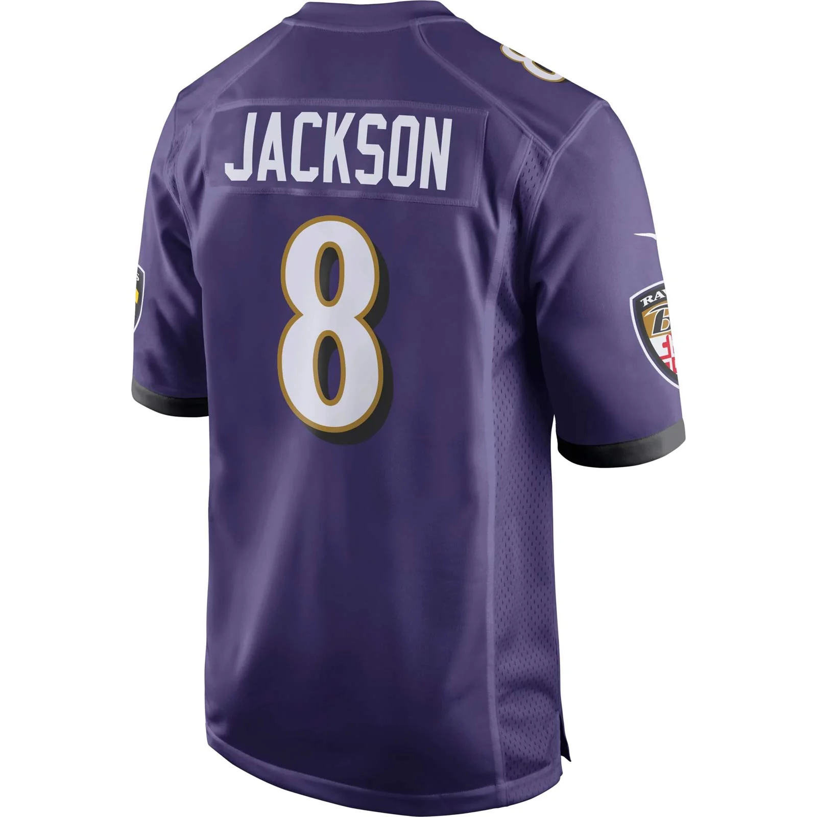 Nike Ravens Jackson 8 Home Jersey - Image 2