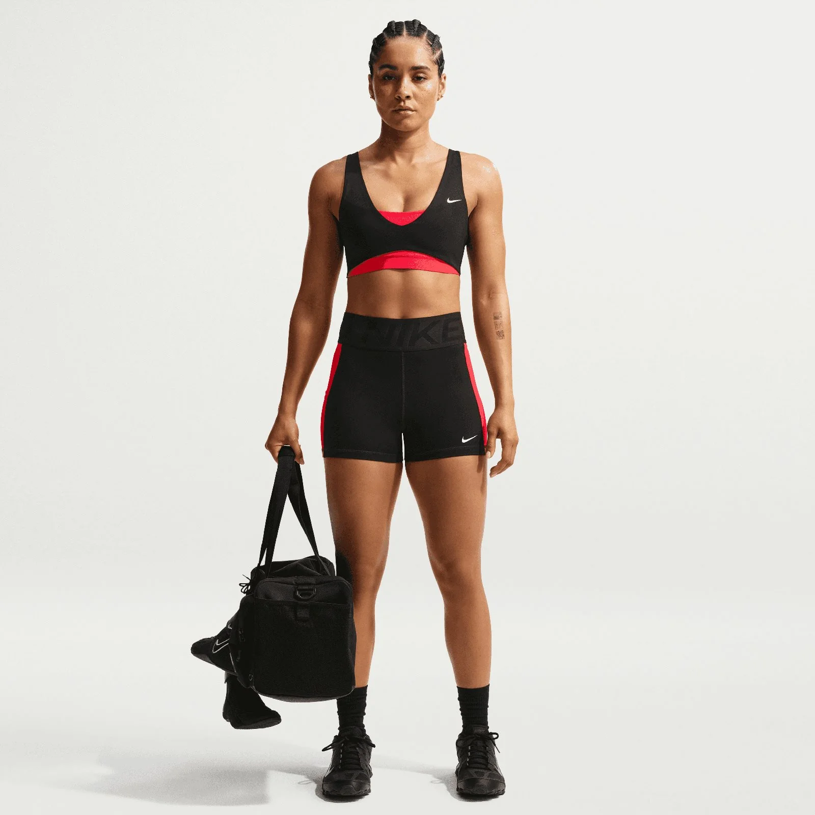Nike Pro Sculpt Womens 5" Biker Shorts - Image 4