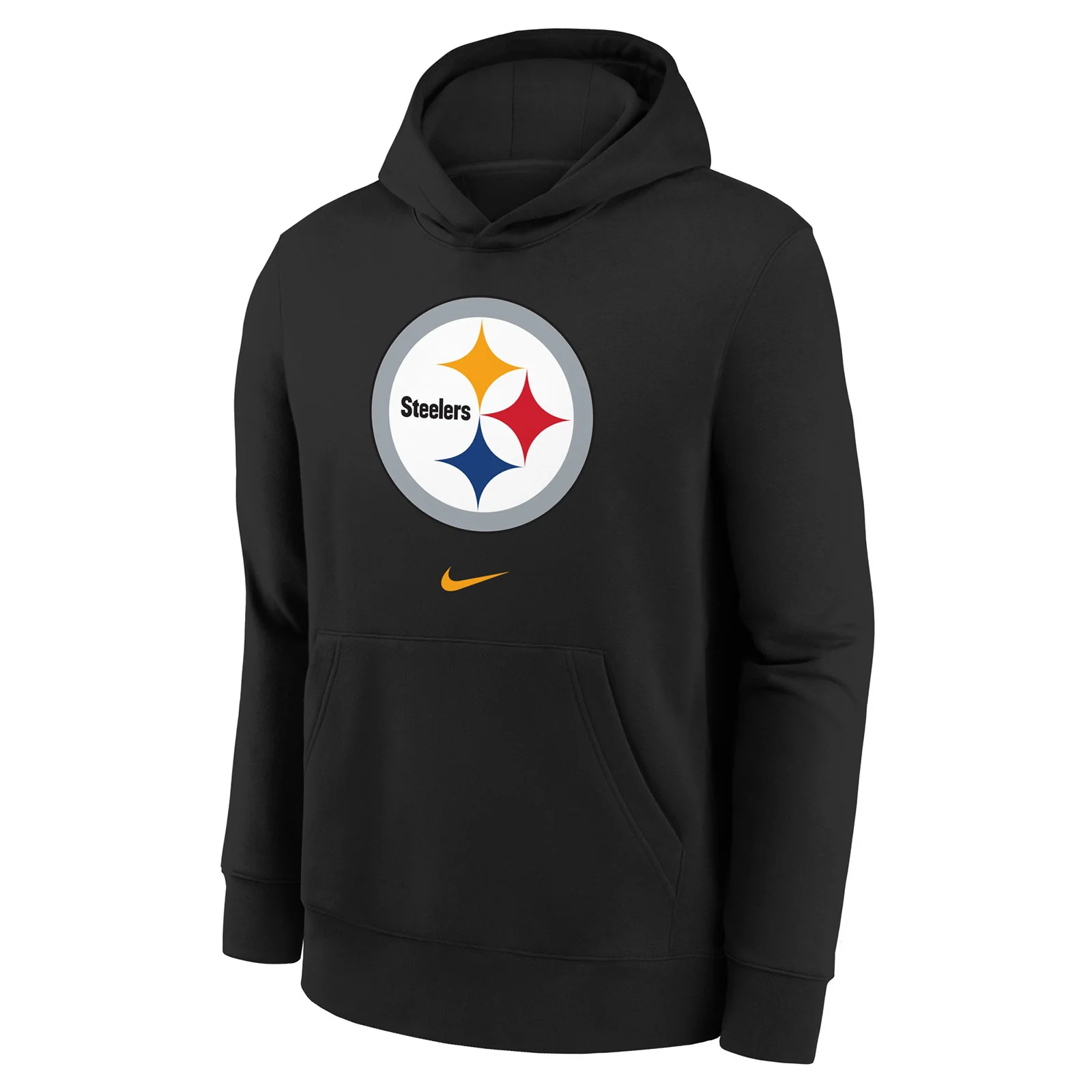 Nike Steelers Logo Pullover Kids Hoodie