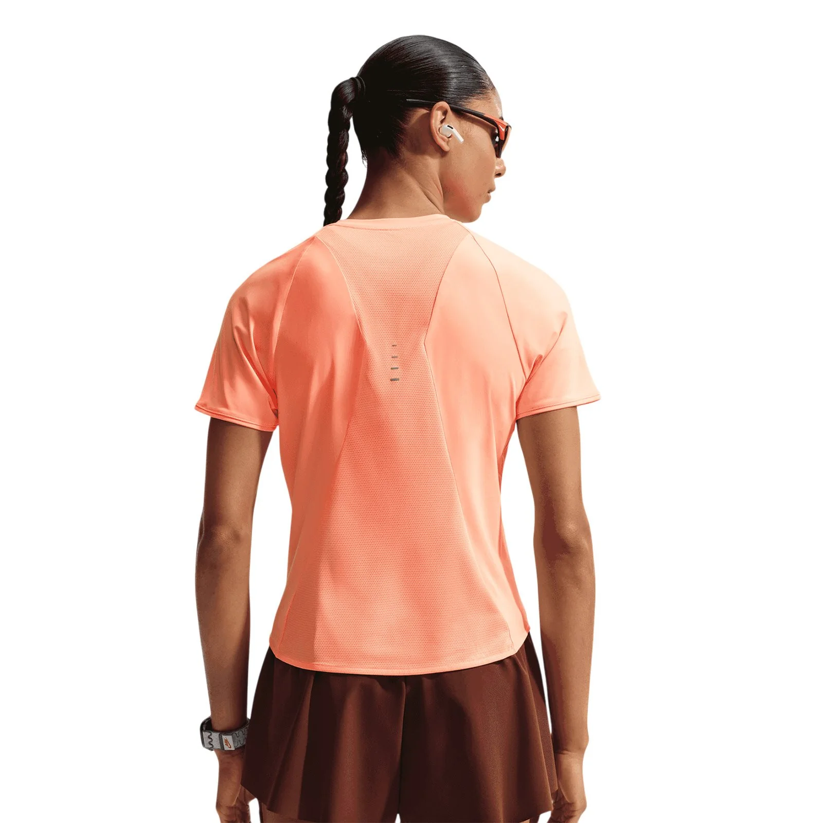 Nike Swift Womens Dri-FIT Short-Sleeve Running Top - Image 2