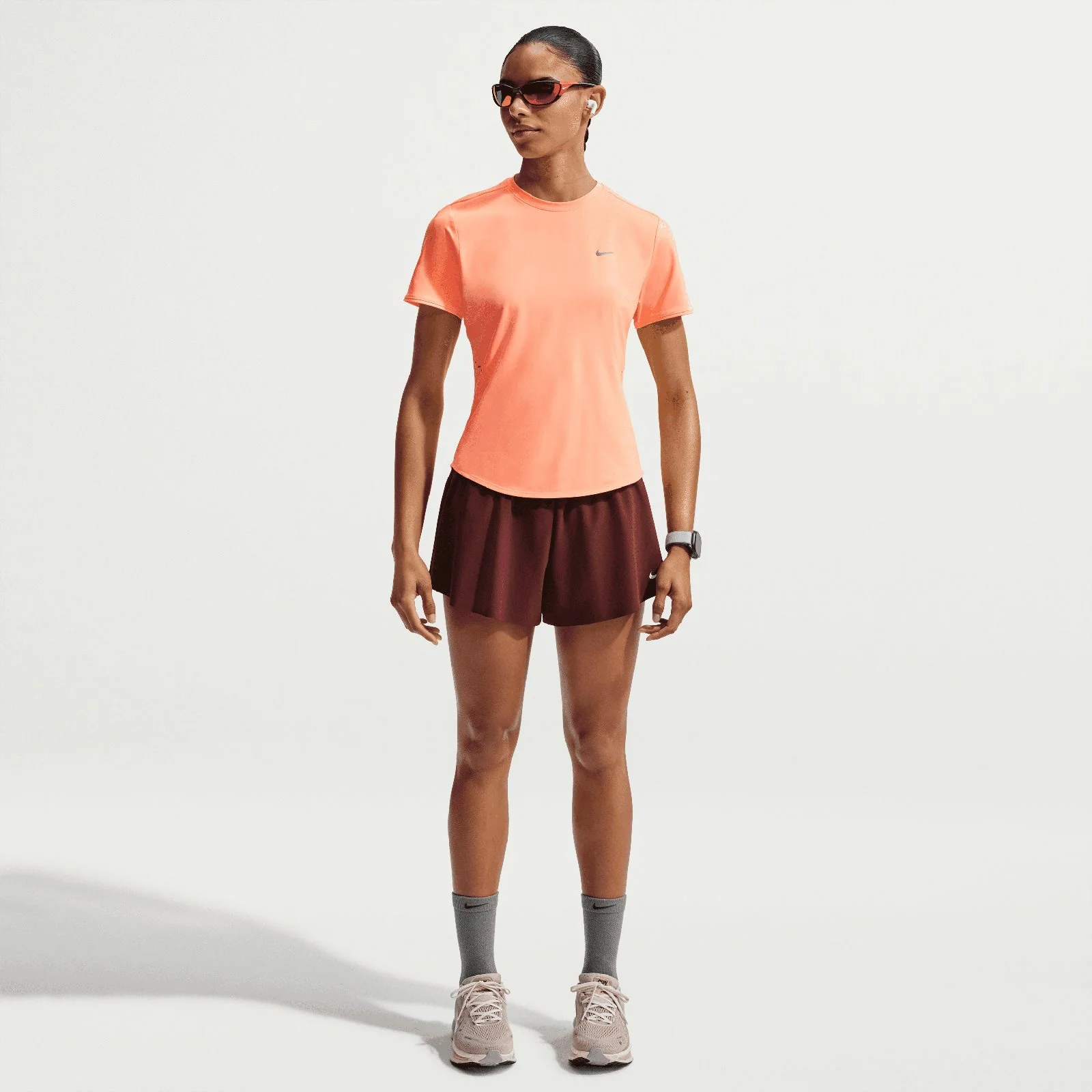 Nike Swift Womens Dri-FIT Short-Sleeve Running Top - Image 6