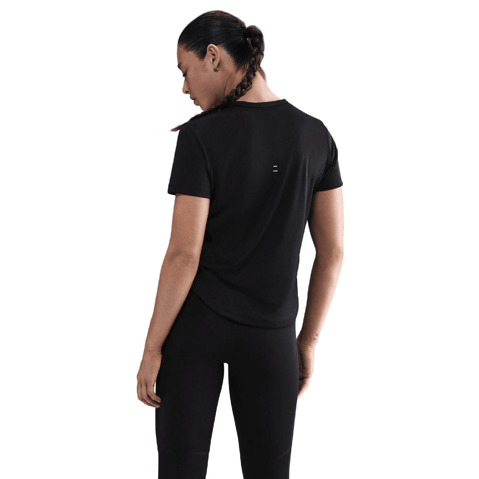 Nike Tempo Swoosh Run Womens Dri-FIT Short-Sleeve Running Top - Image 2
