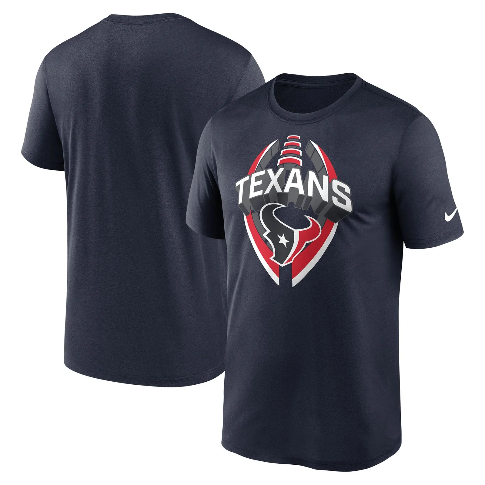 Nike Texans Legend Icon NFL T-Shirt - Blue - Image 3