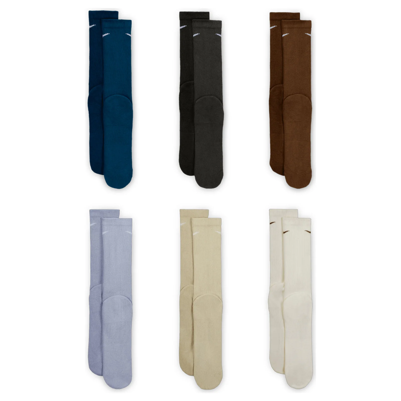 Nike Everyday Plus Cushioned Training Crew Socks (6 Pairs) - Image 3