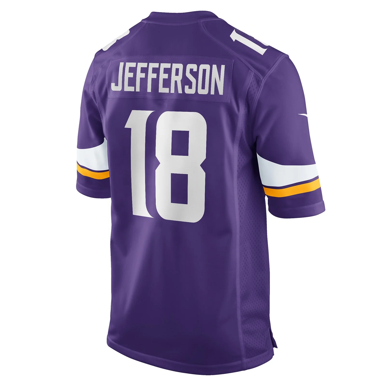 Nike NFL Vikings Jefferson 18 Home Game Jersey - Image 2