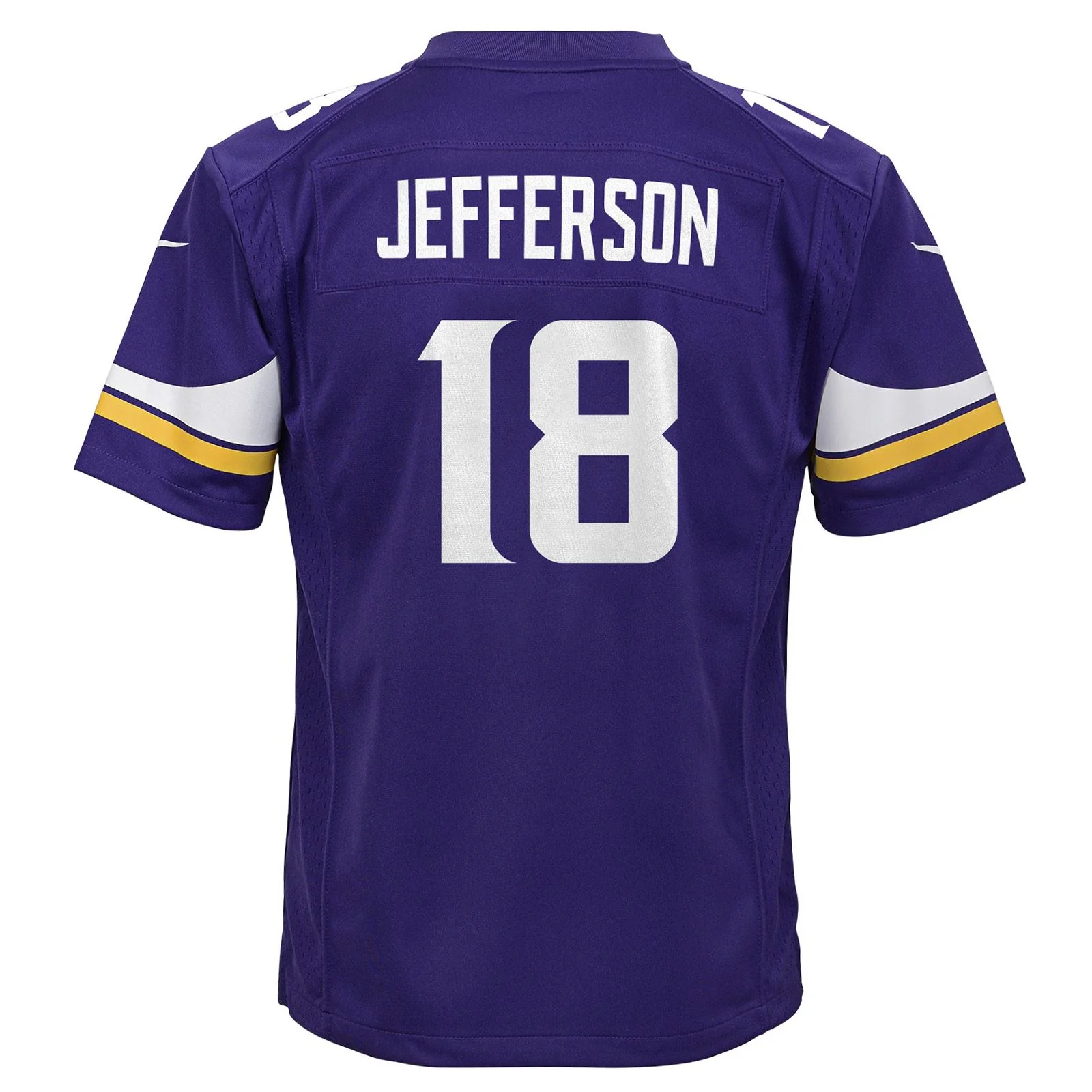 Nike Vikings Jefferson 18 Kids Game Jersey - Image 2