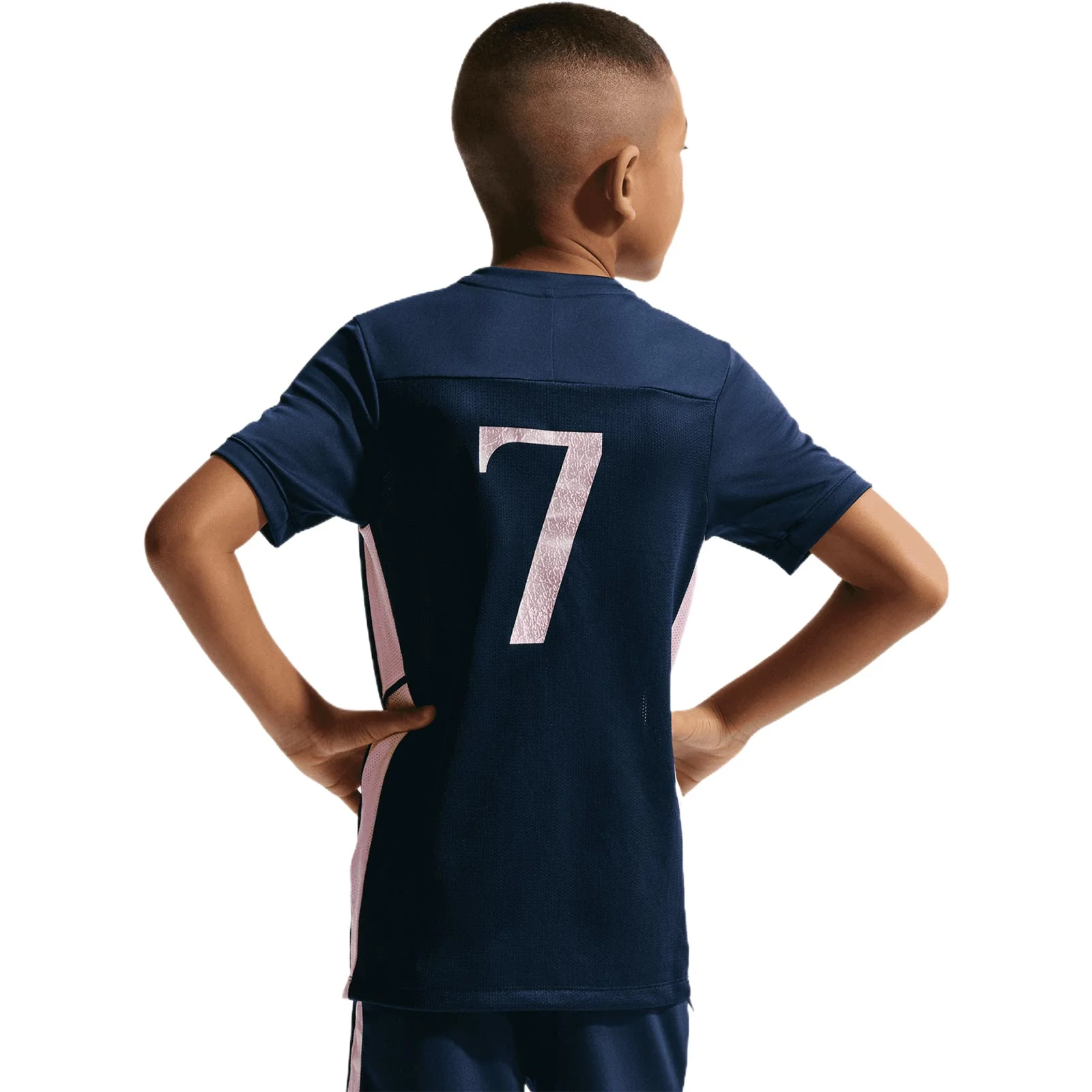 Nike Vini Jr. Academy Kids Dri-FIT Short-Sleeve Soccer Top - Image 2