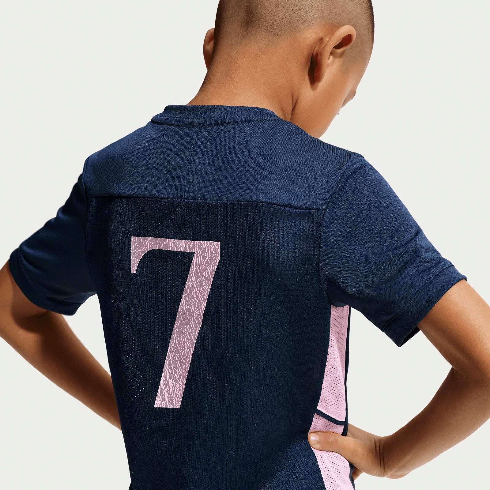 Nike Vini Jr. Academy Kids Dri-FIT Short-Sleeve Soccer Top - Image 4