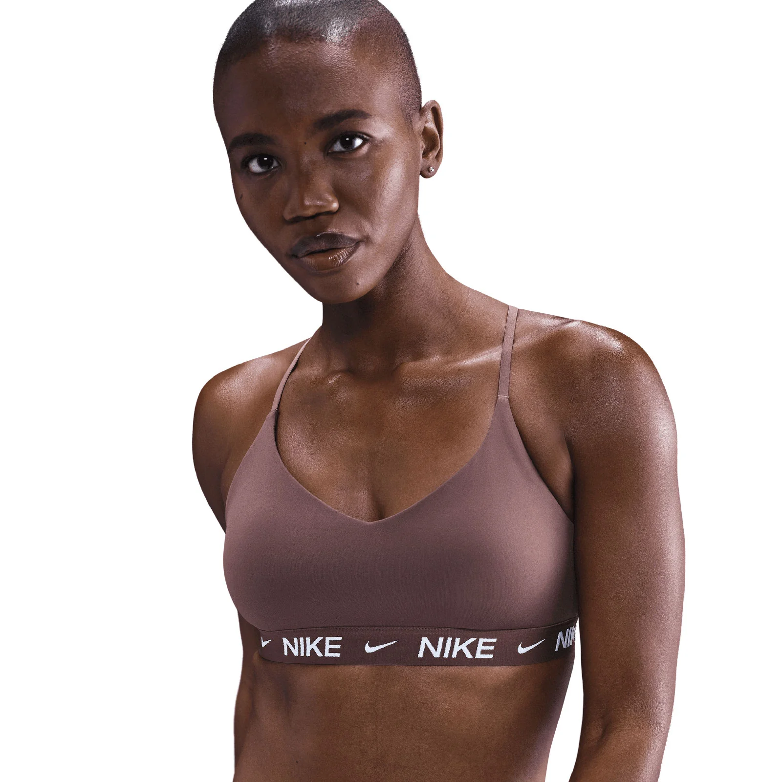 Nike Indy Light Support Womens Padded Adjustable Sports Bra - Image 3