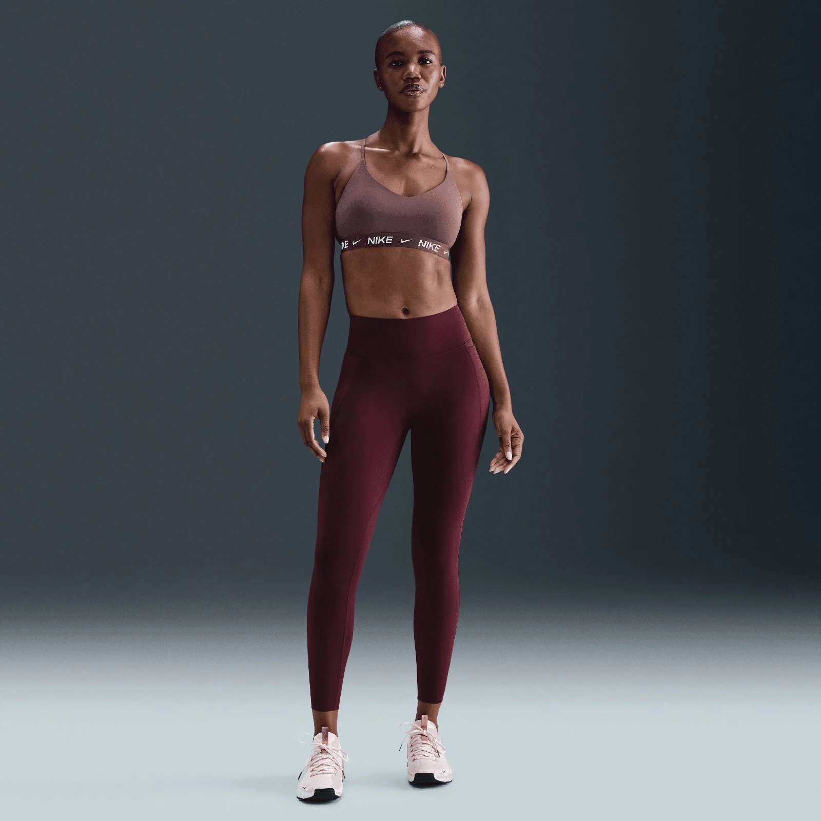 Nike Indy Light Support Womens Padded Adjustable Sports Bra - Image 6