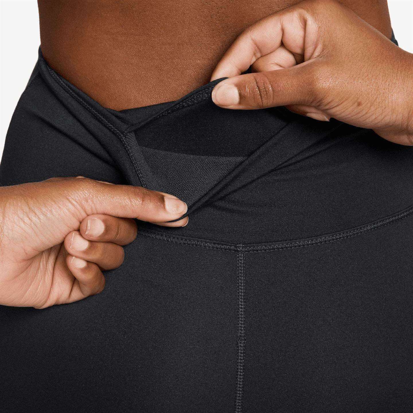 Nike One Seamless Front Womens High-Waisted Full-Length Leggings - Image 7