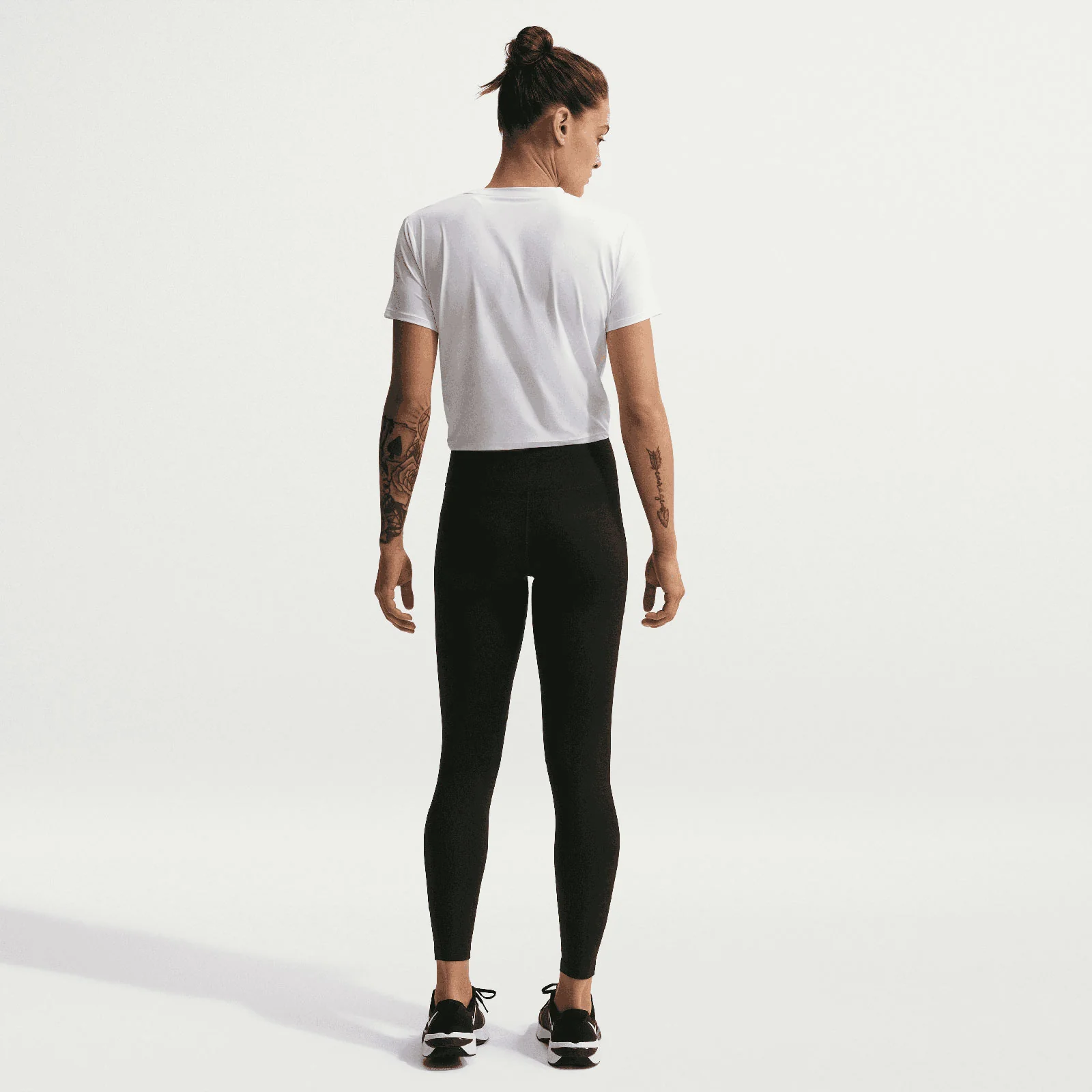 Nike One Seamless Front Womens High-Waisted Full-Length Leggings - Image 9