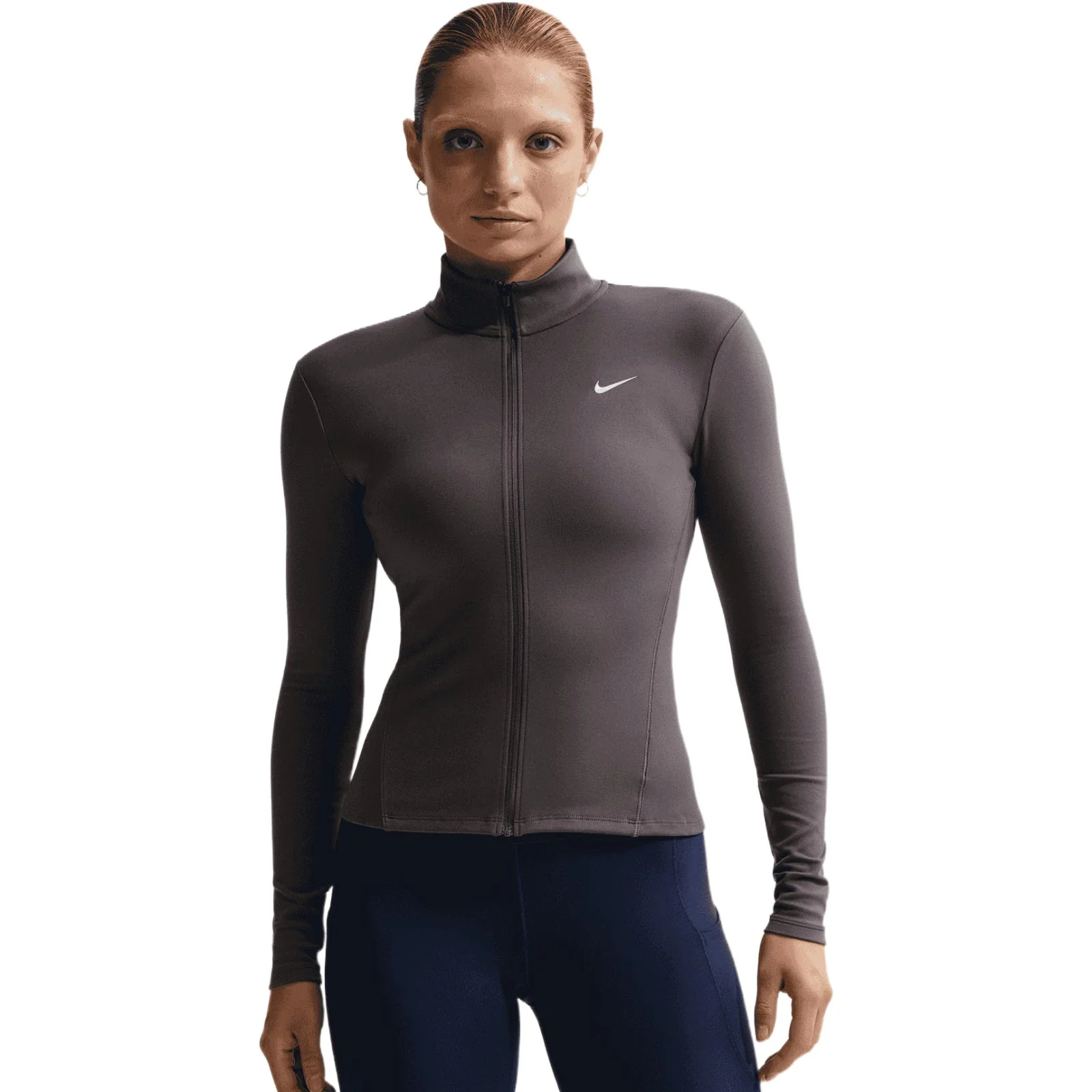 Nike One Fitted Womens Dri-FIT Full-Zip Jacket