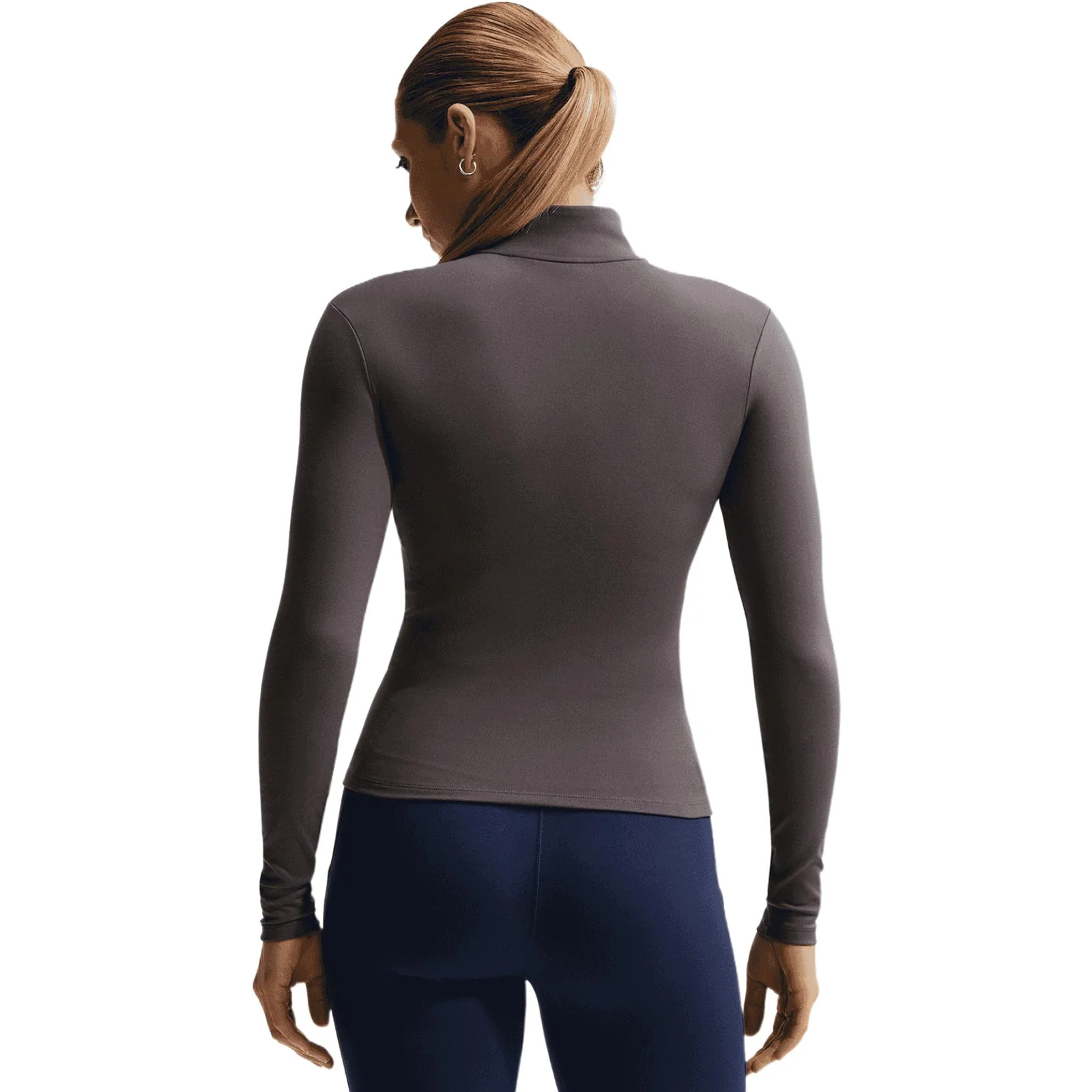 Nike One Fitted Womens Dri-FIT Full-Zip Jacket - Image 2