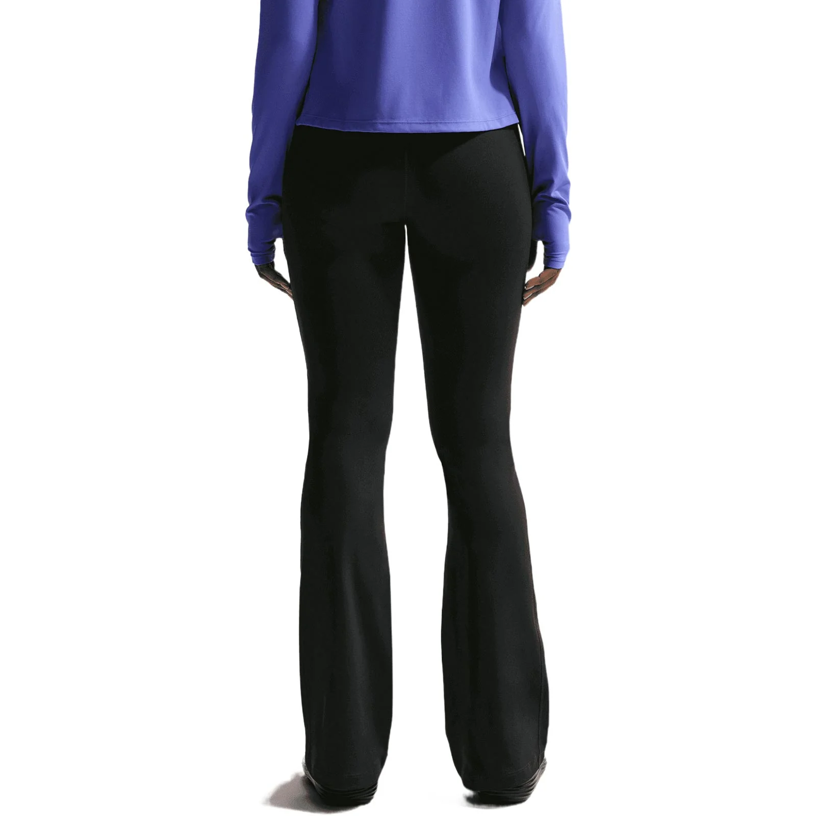 Nike One Womens High-Waisted Flared Leggings - Image 2