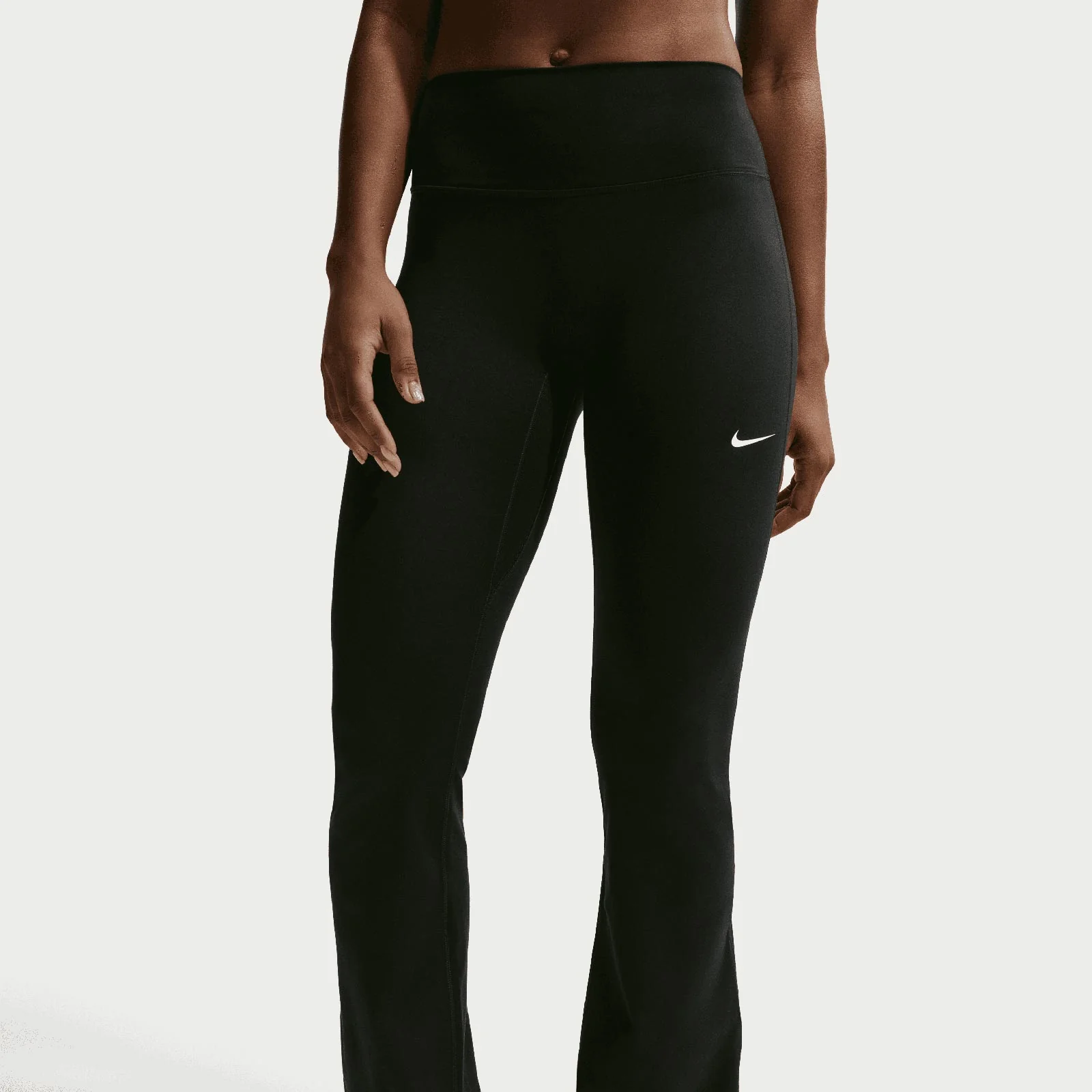 Nike One Womens High-Waisted Flared Leggings - Image 3