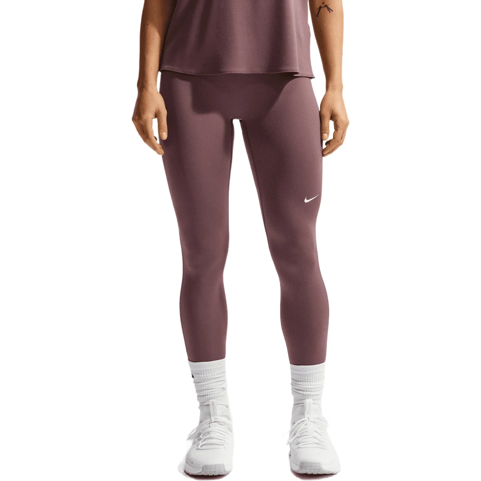 Nike Pro Womens Mid-Rise Full-Length Leggings